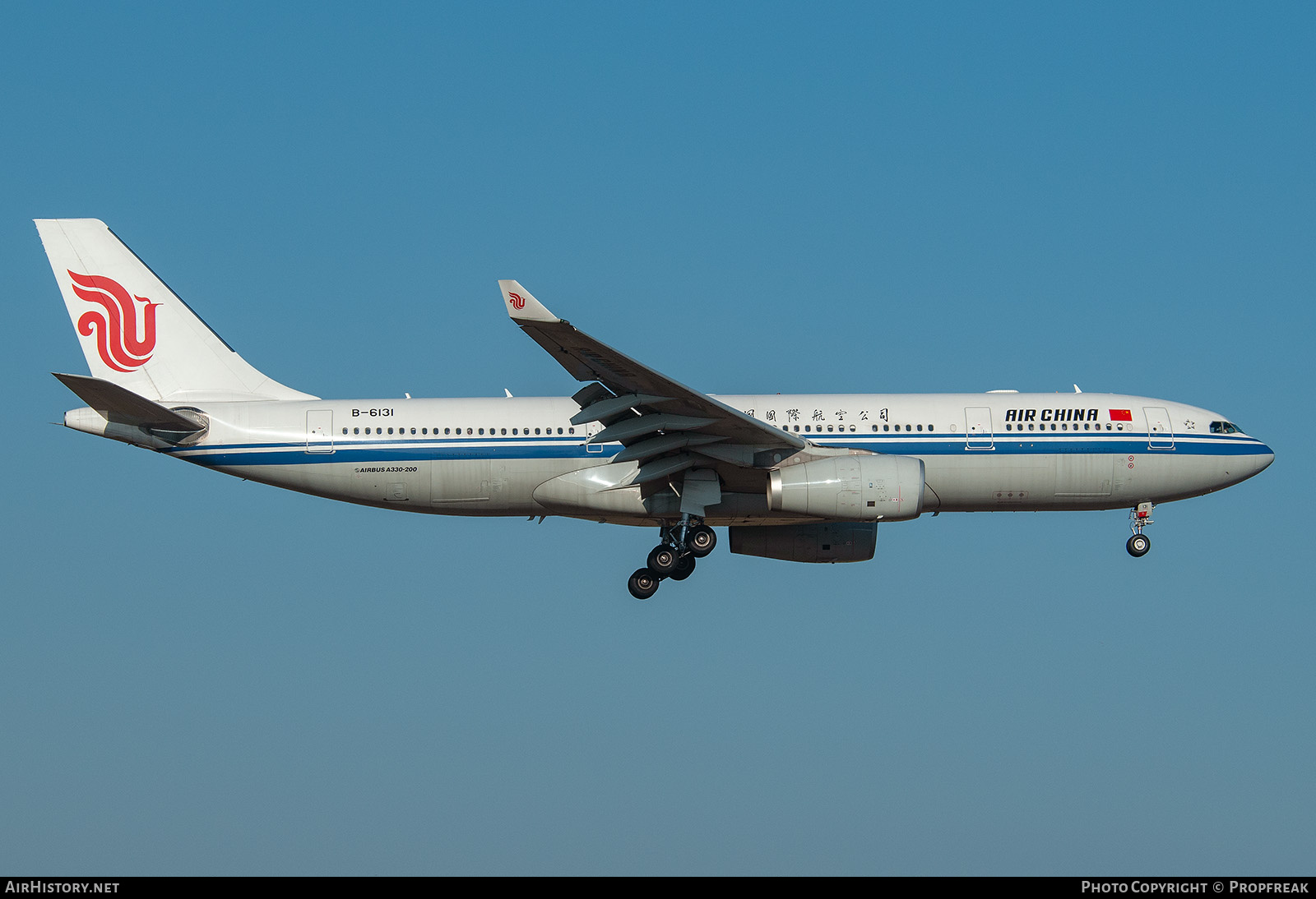 Aircraft Photo of B-6131 | Airbus A330-243 | Air China | AirHistory.net #741149
