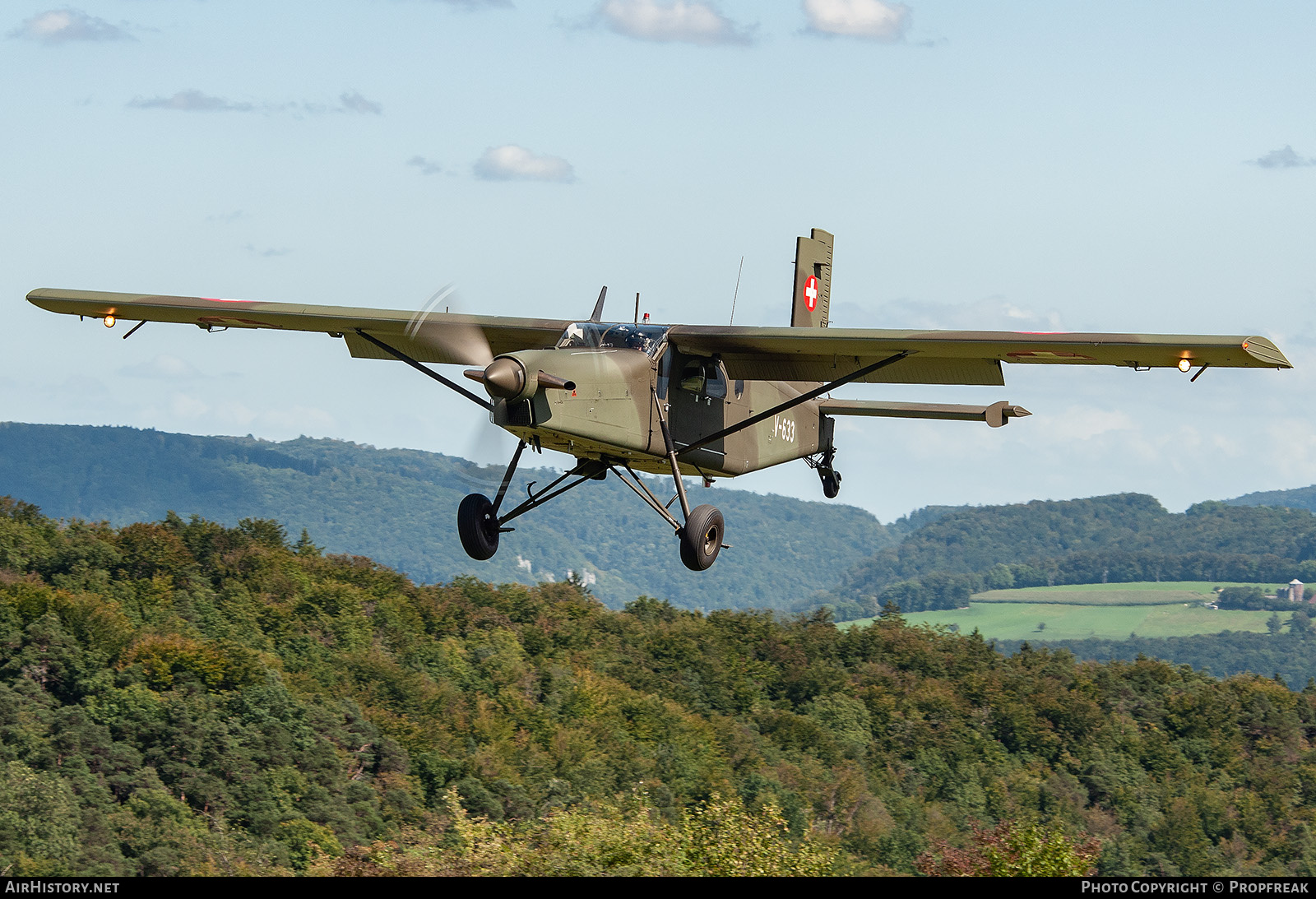 Aircraft Photo of V-633 | Pilatus PC-6/B2-H2M Turbo Porter | Switzerland - Air Force | AirHistory.net #741173