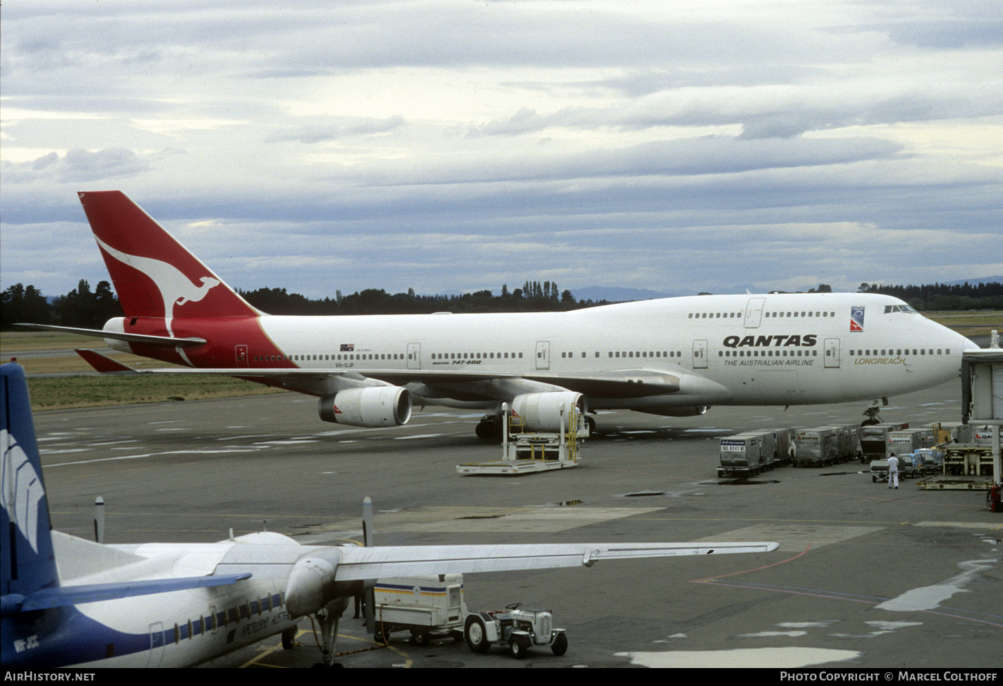 Aircraft Photo of VH-OJP | Boeing 747-438 | Qantas | AirHistory.net #741181