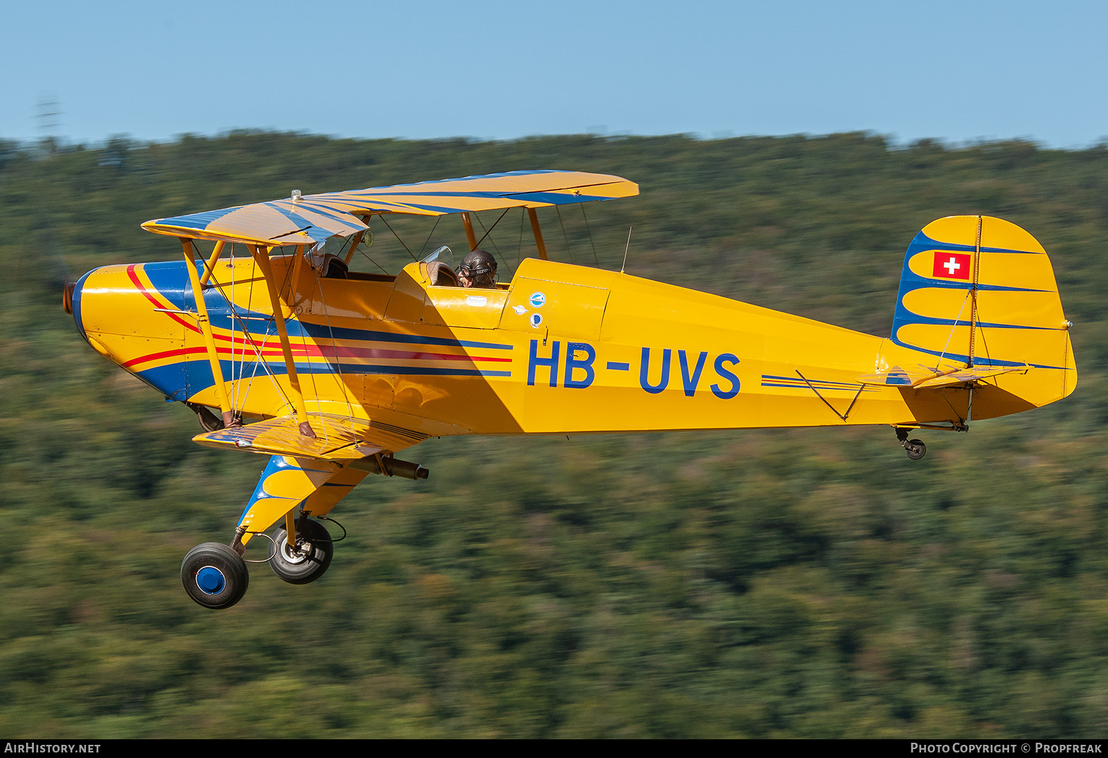 Aircraft Photo of HB-UVS | Bucker Bu-131APM | AirHistory.net #741190