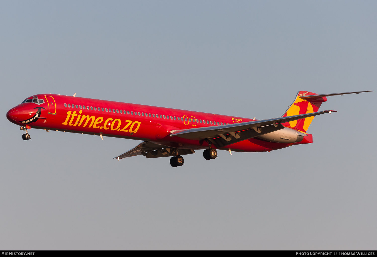 Aircraft Photo of ZS-OPZ | McDonnell Douglas MD-83 (DC-9-83) | 1Time | AirHistory.net #741204