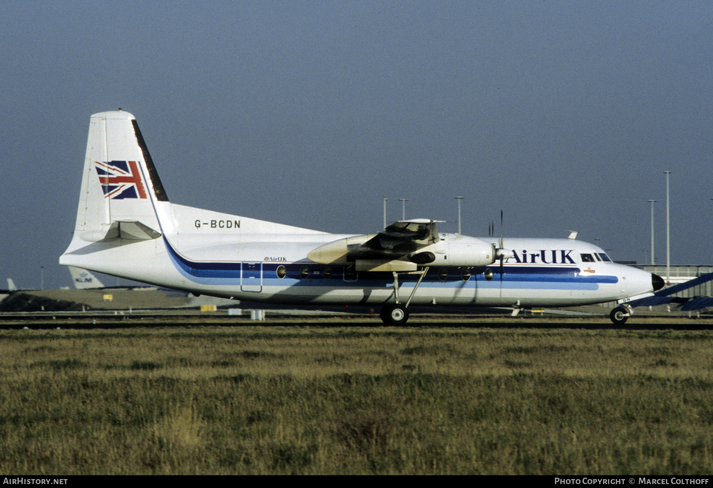 Aircraft Photo of G-BCDN | Fokker F27-200 Friendship | Air UK | AirHistory.net #741226
