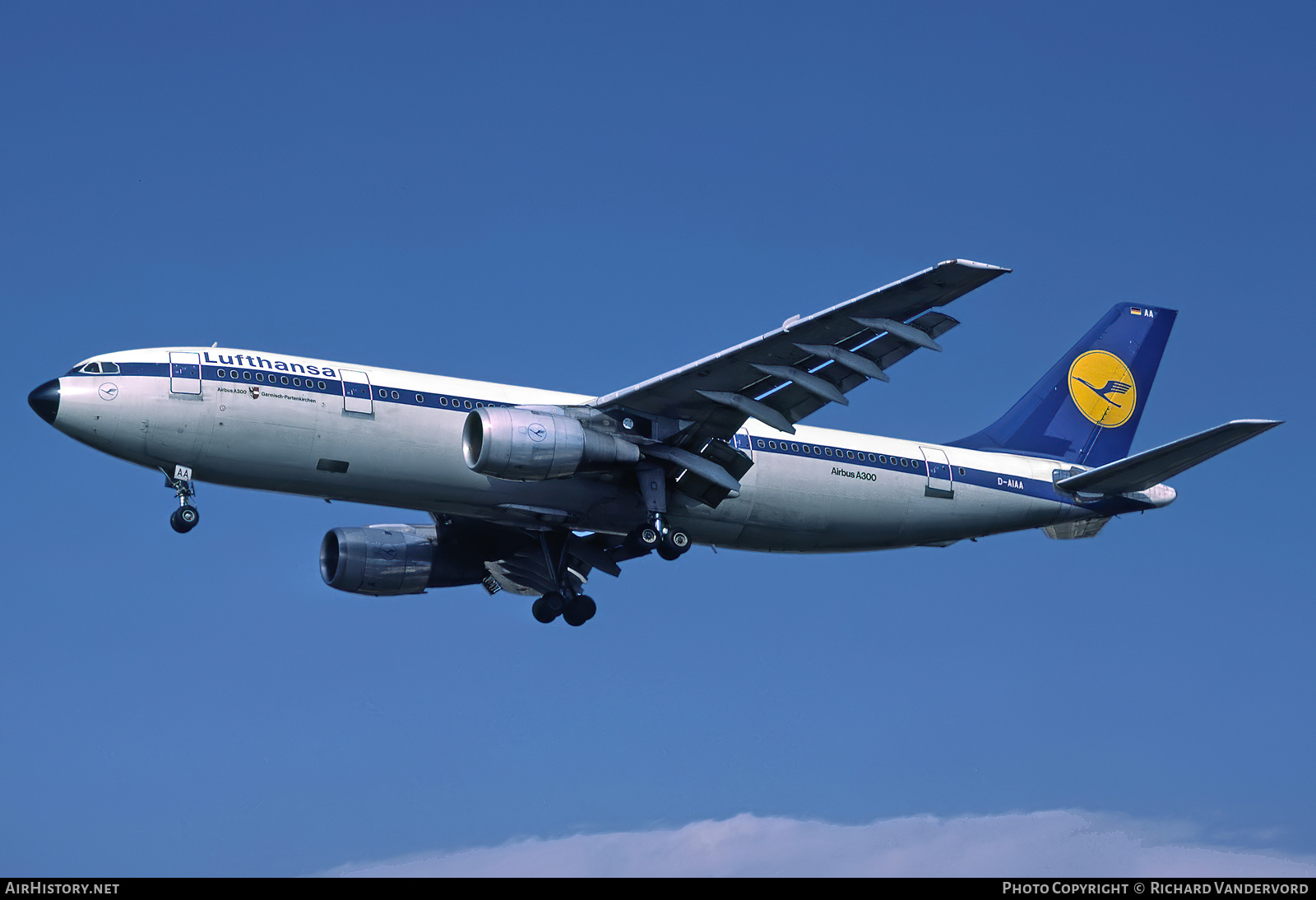 Aircraft Photo of D-AIAA | Airbus A300B2-1C | Lufthansa | AirHistory.net #741228
