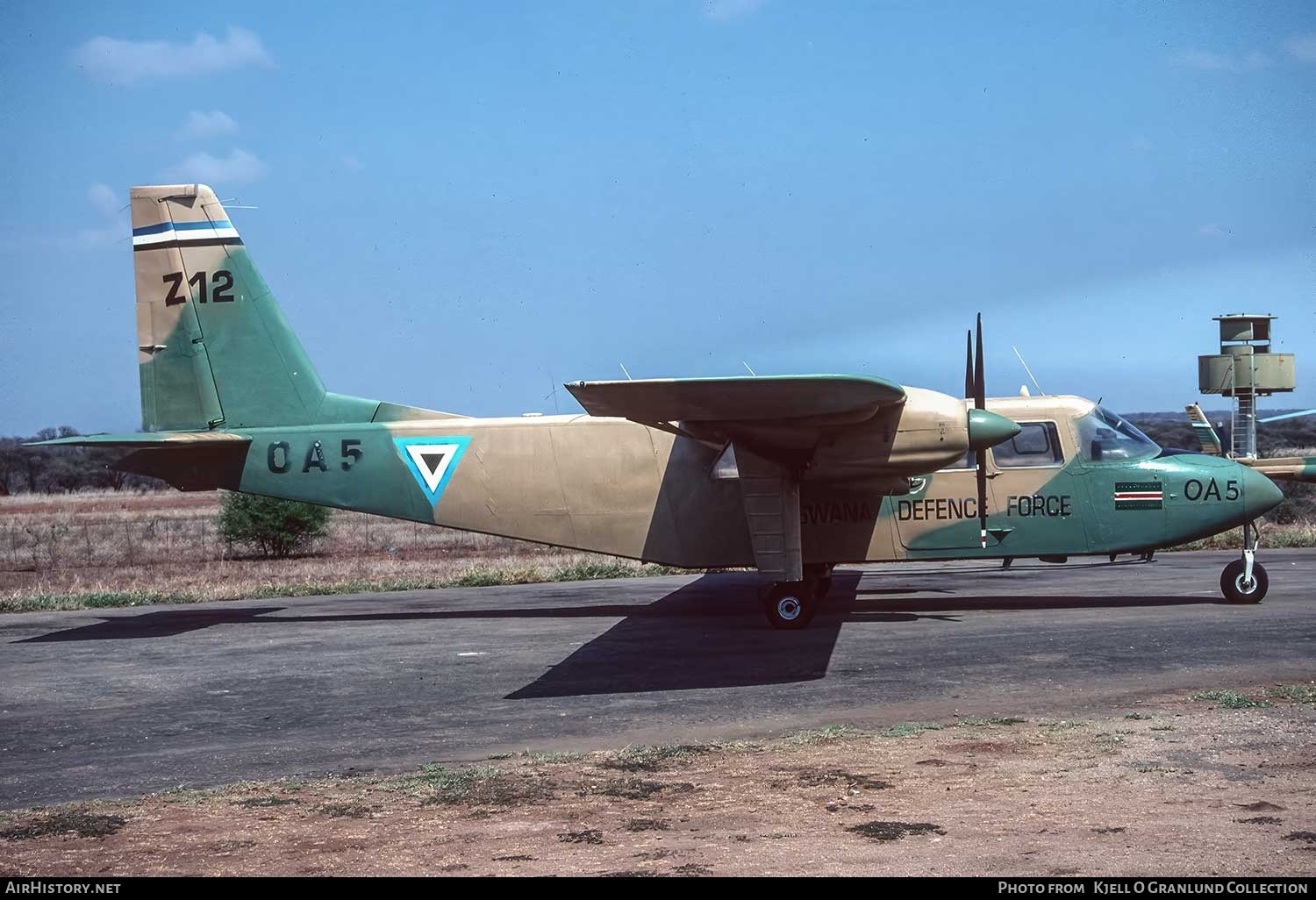 Aircraft Photo of OA5 | Britten-Norman BN-2A-21 Islander | Botswana - Air Force | AirHistory.net #741236