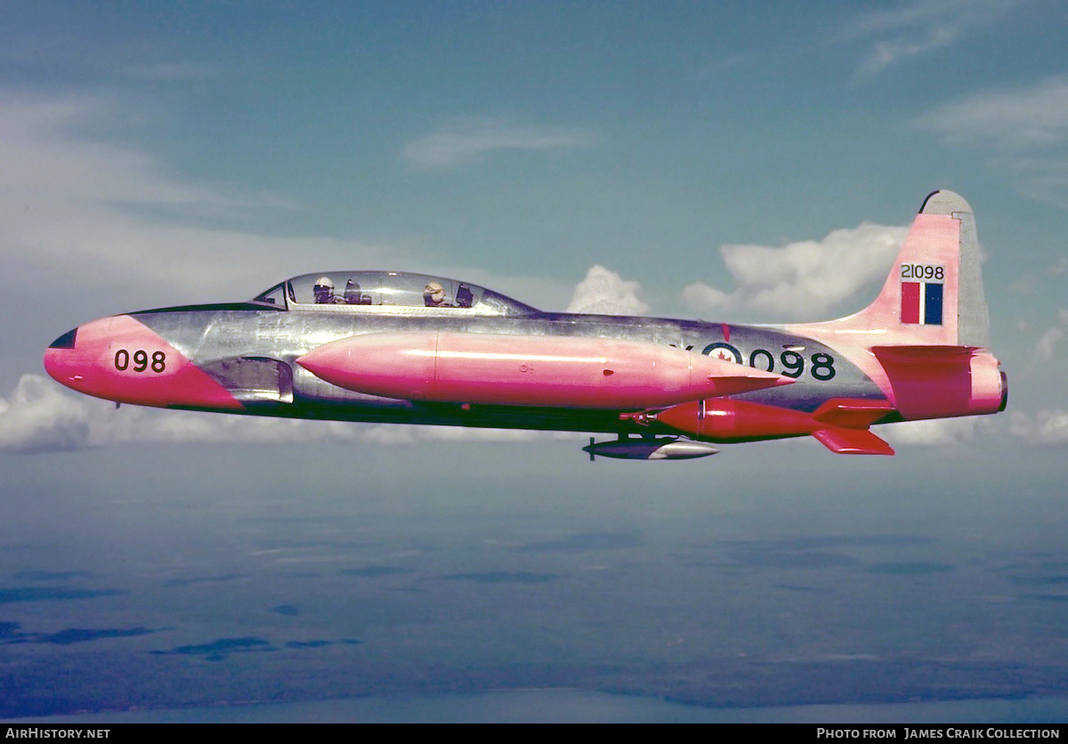 Aircraft Photo of 21098 | Canadair T-33AN Silver Star 3 | Canada - Air Force | AirHistory.net #741237