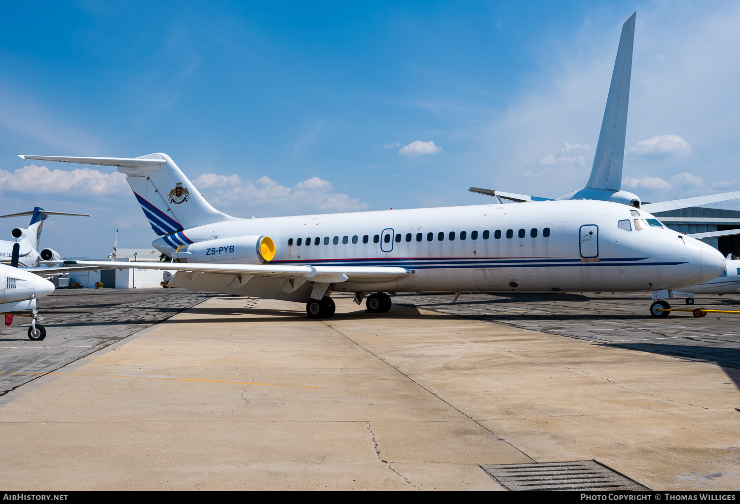 Aircraft Photo of ZS-PYB | Douglas DC-9-14 | Elite Jet | AirHistory.net #741252