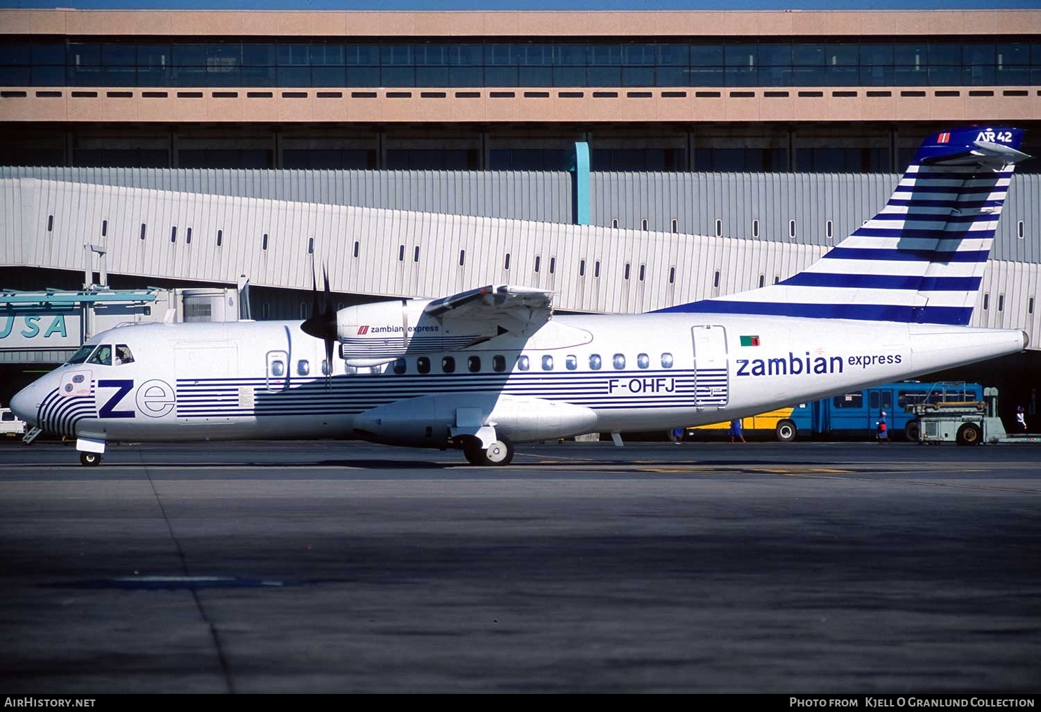 Aircraft Photo of F-OHFJ | ATR ATR-42-320 | ZE - Zambian Express Airways | AirHistory.net #741281
