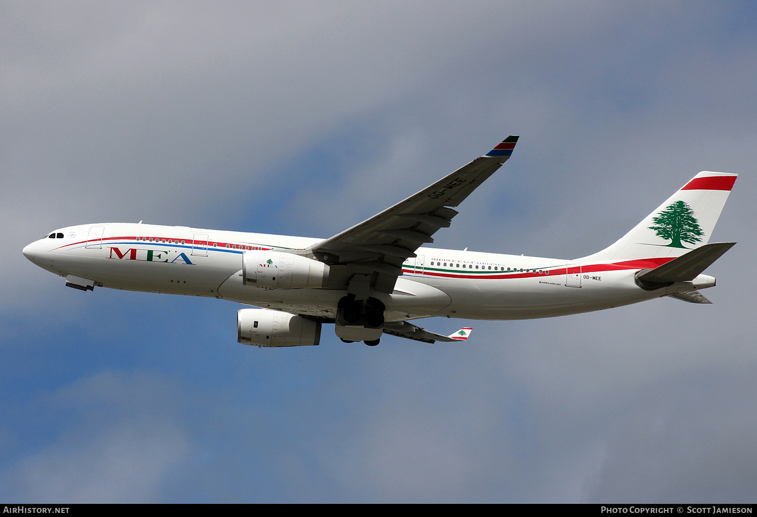 Aircraft Photo of OD-MEE | Airbus A330-243 | MEA - Middle East Airlines | AirHistory.net #741291