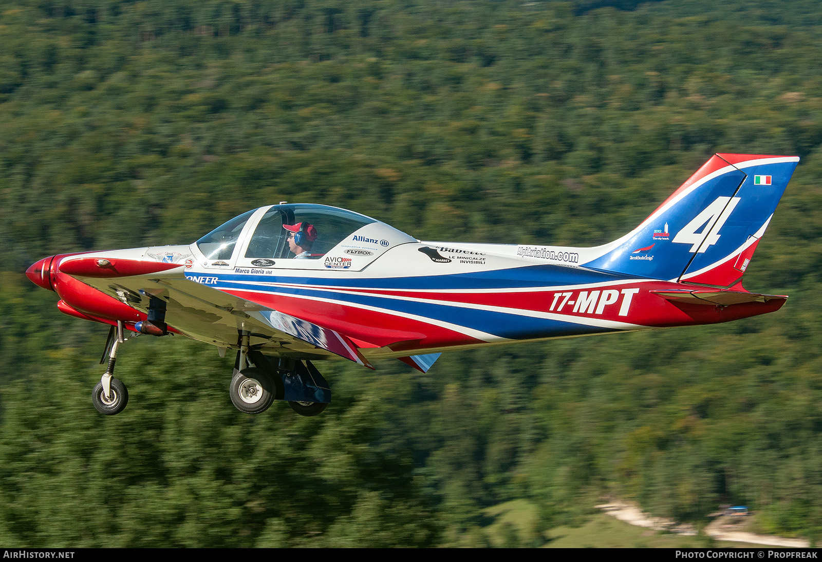 Aircraft Photo of T7-MPT | Alpi Pioneer 300 Hawk | Pioneer Team | AirHistory.net #741330
