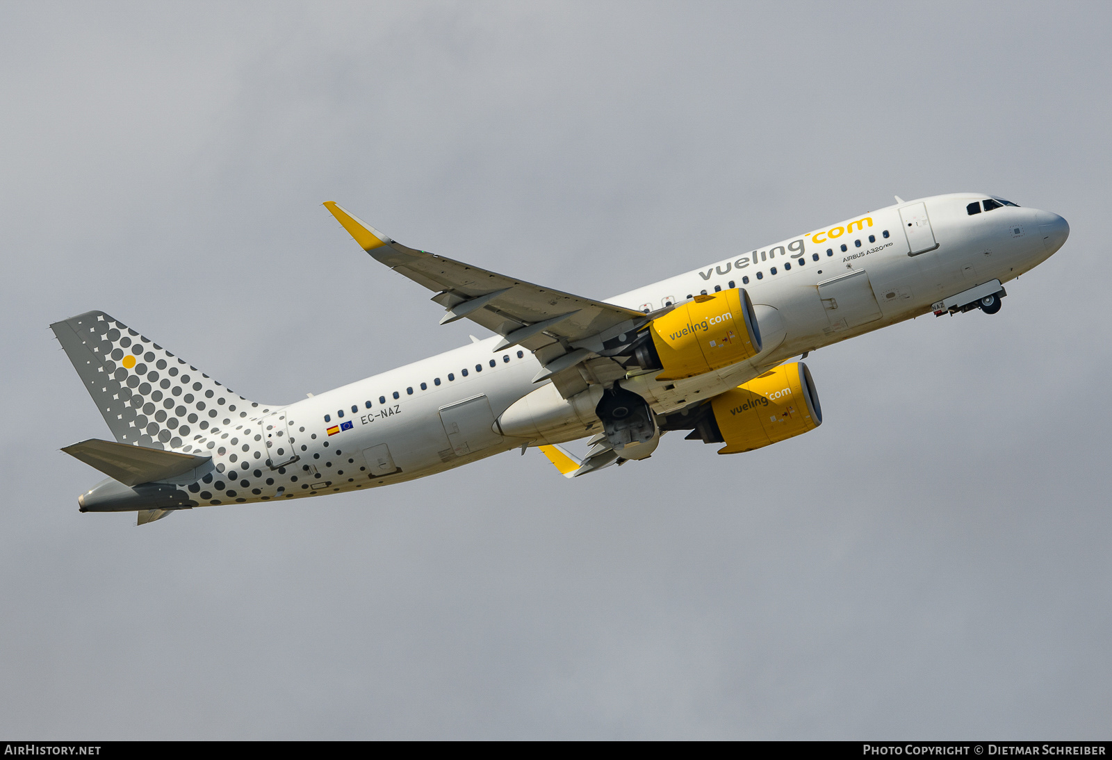 Aircraft Photo of EC-NAZ | Airbus A320-271N | Vueling Airlines | AirHistory.net #741334