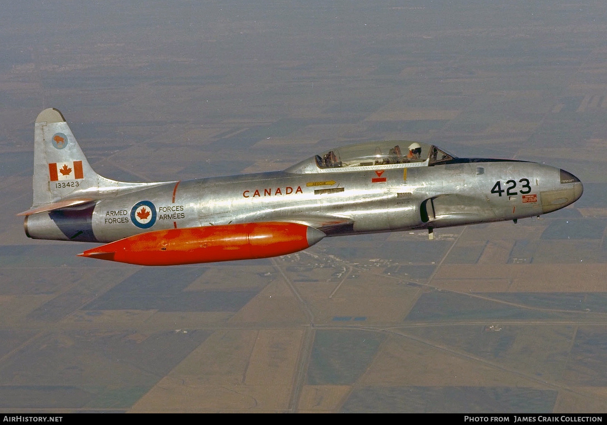 Aircraft Photo of 133423 | Canadair CT-133 Silver Star 3 | Canada - Air Force | AirHistory.net #741355