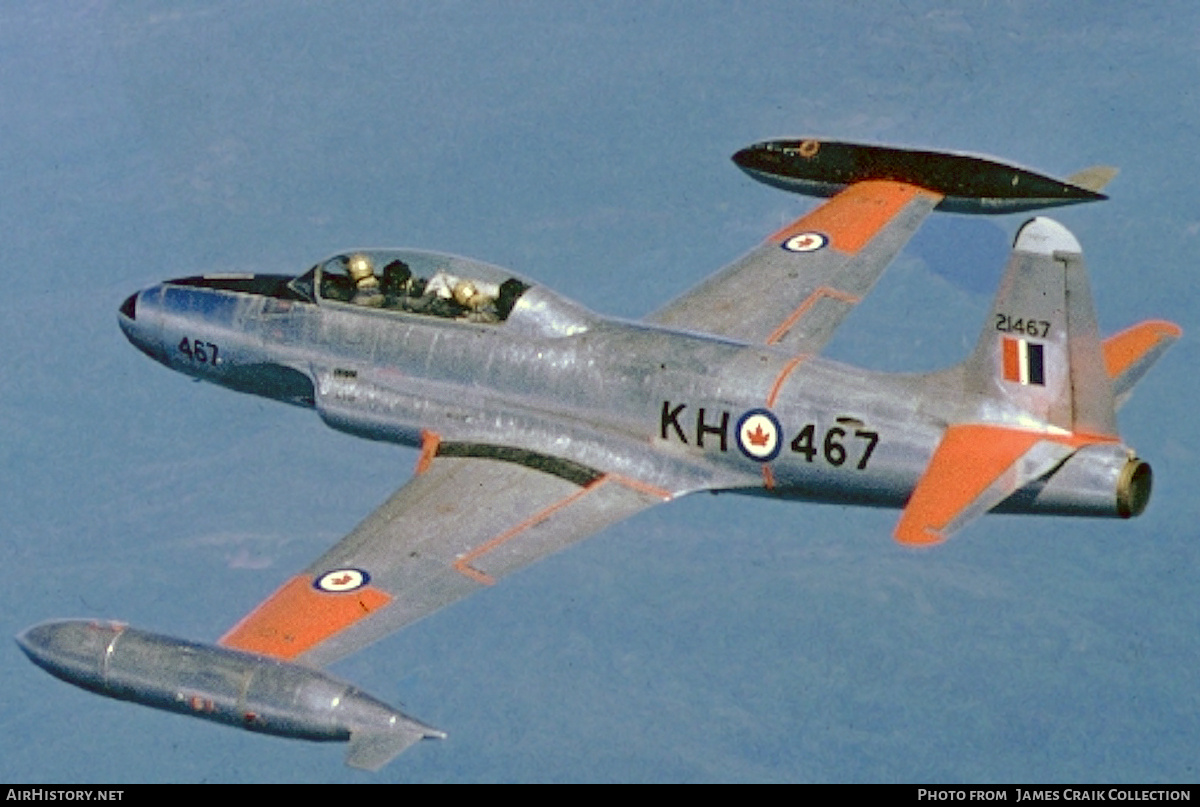 Aircraft Photo of 21467 | Canadair T-33AN Silver Star 3 | Canada - Air Force | AirHistory.net #741358