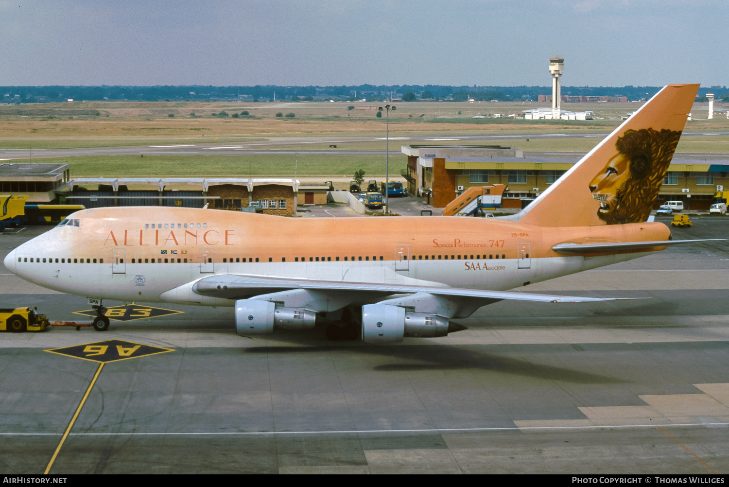 Aircraft Photo of ZS-SPA | Boeing 747SP-44 | Alliance Air | AirHistory.net #741373
