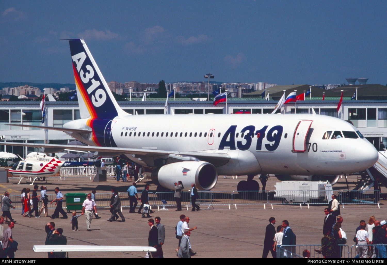 Aircraft Photo of F-WWDB | Airbus A319-131 | Airbus Industrie | AirHistory.net #741386