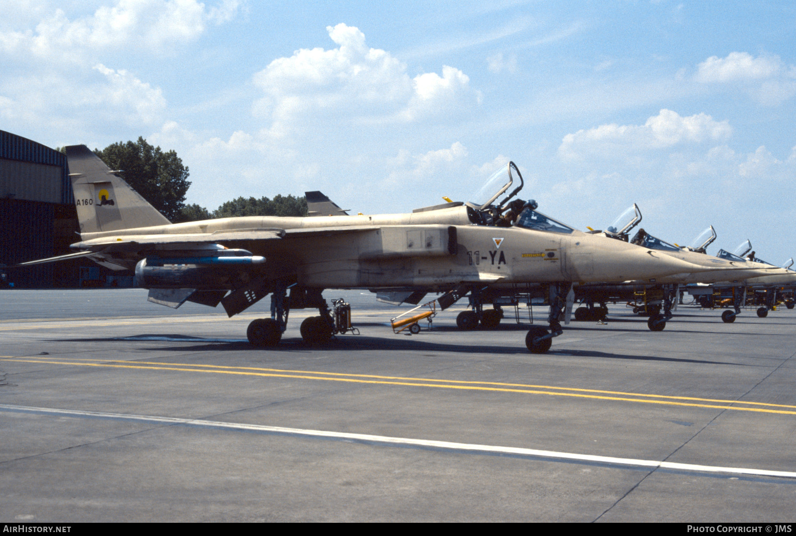 Aircraft Photo of A160 | Sepecat Jaguar A | France - Air Force | AirHistory.net #741392
