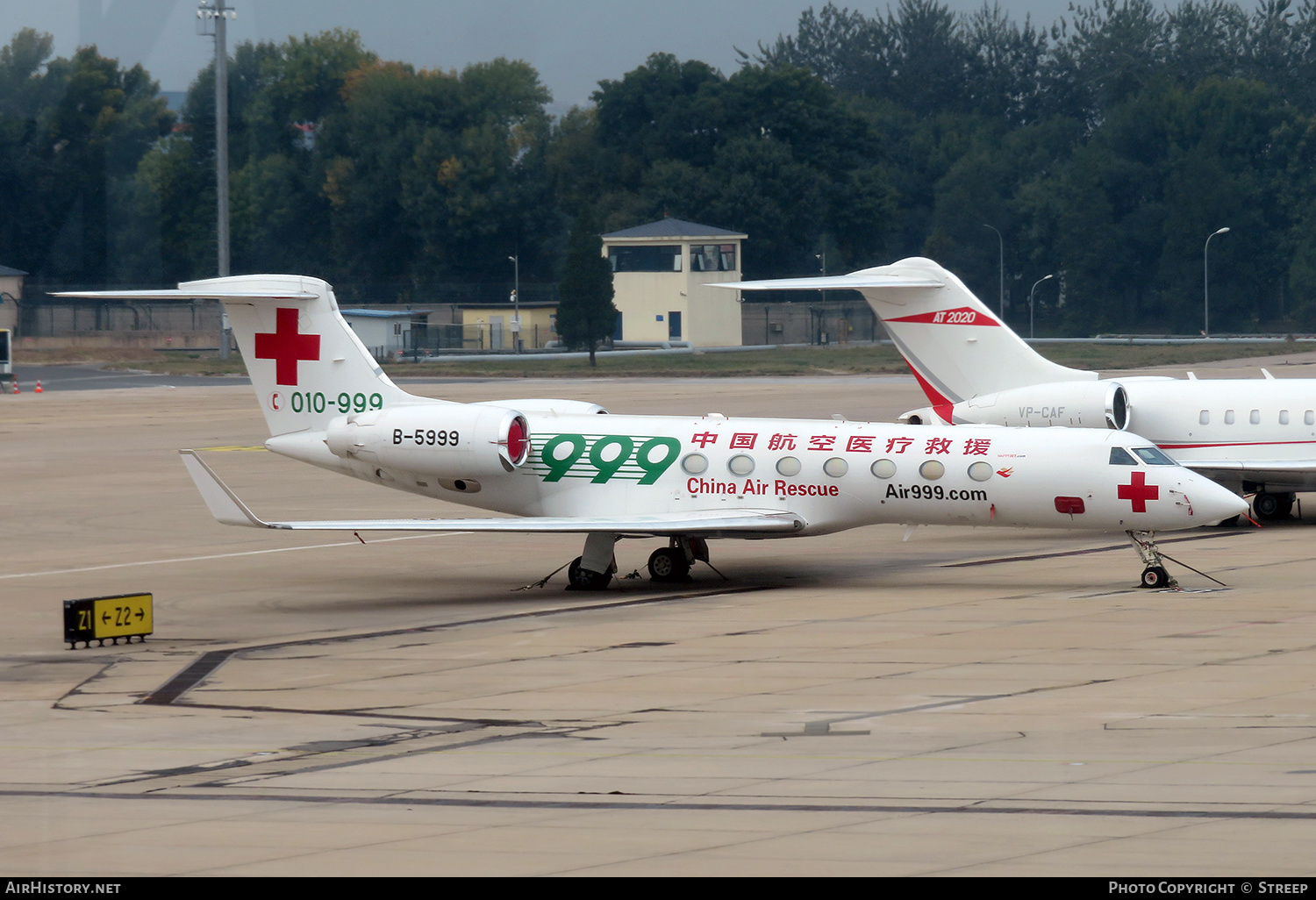 Aircraft Photo of B-5999 | Gulfstream Aerospace G-V-SP Gulfstream G550 | China Air Rescue | AirHistory.net #741397