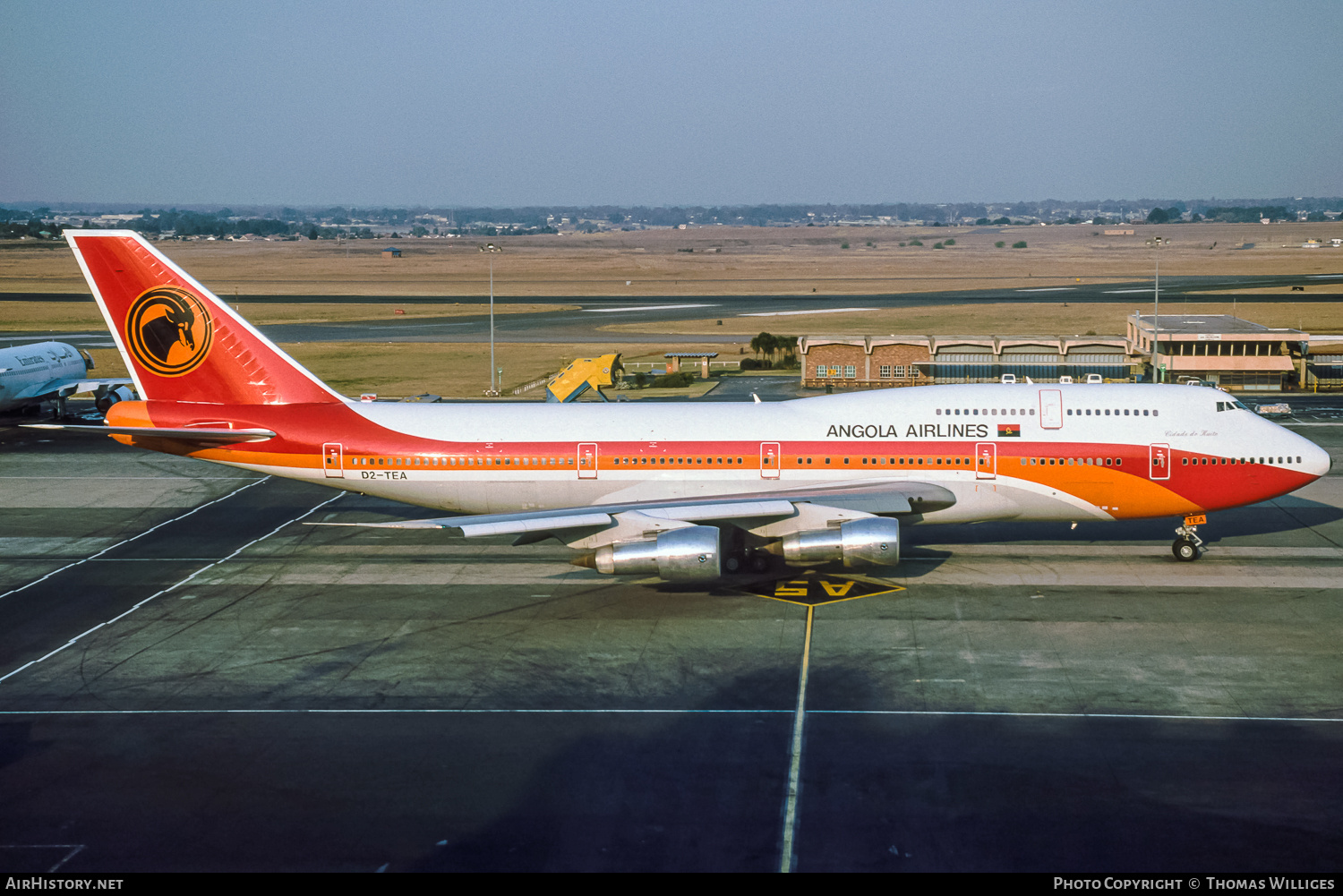 Aircraft Photo of D2-TEA | Boeing 747-312 | TAAG Angola Airlines - Linhas Aéreas de Angola | AirHistory.net #741401