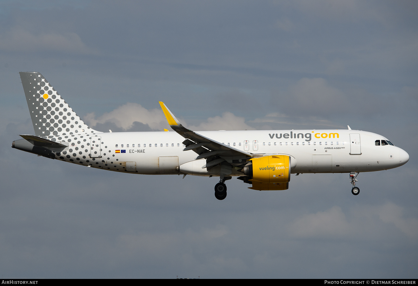 Aircraft Photo of EC-NAE | Airbus A320-271N | Vueling Airlines | AirHistory.net #741408
