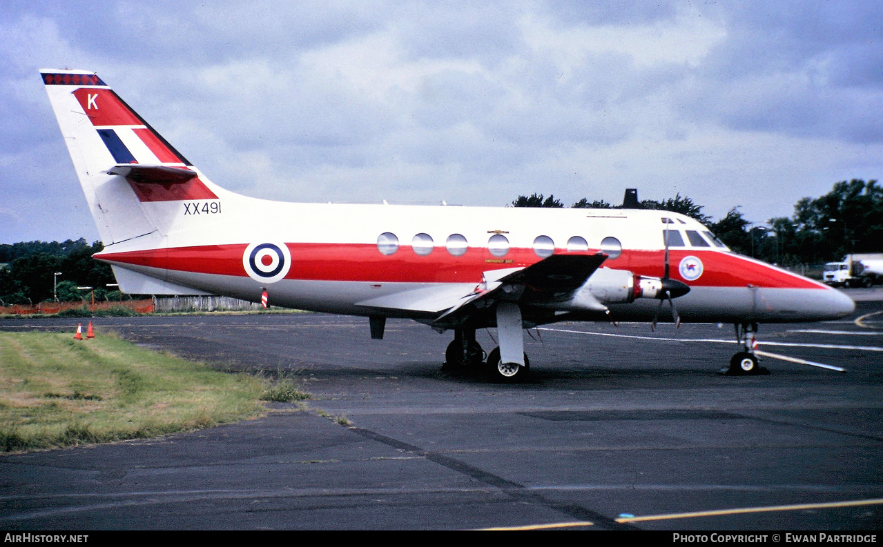 Aircraft Photo of XX491 | Scottish Aviation HP-137 Jetstream T1 | UK - Air Force | AirHistory.net #741427