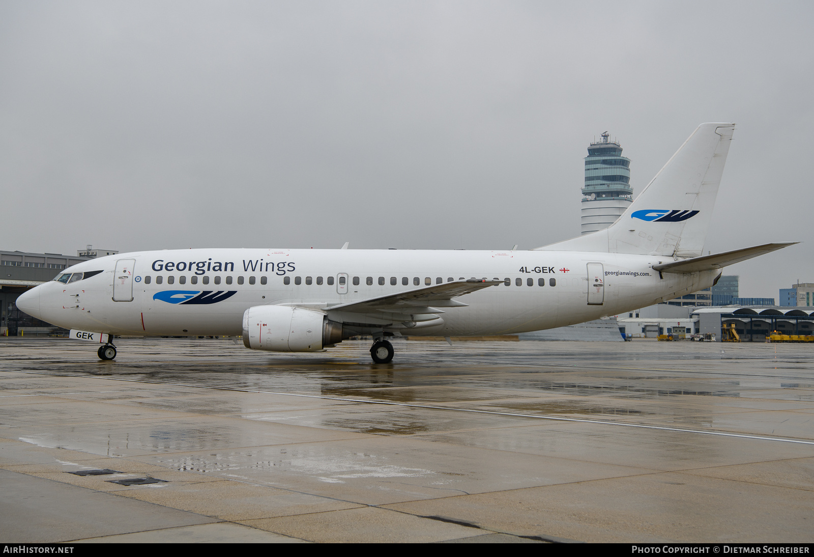 Aircraft Photo of 4L-GEK | Boeing 737-35B | Georgian Wings | AirHistory.net #741429