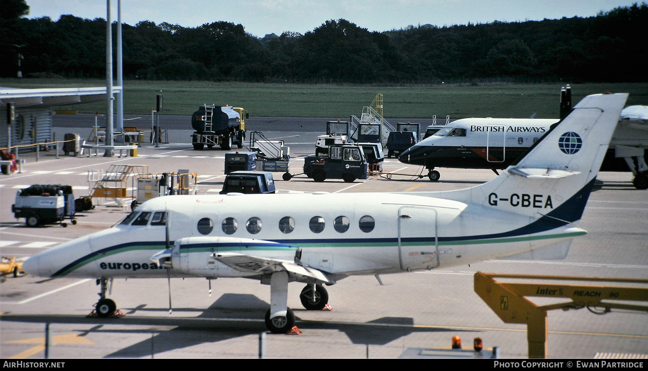 Aircraft Photo of G-CBEA | British Aerospace BAe-3102 Jetstream 31 | European Airways | AirHistory.net #741436