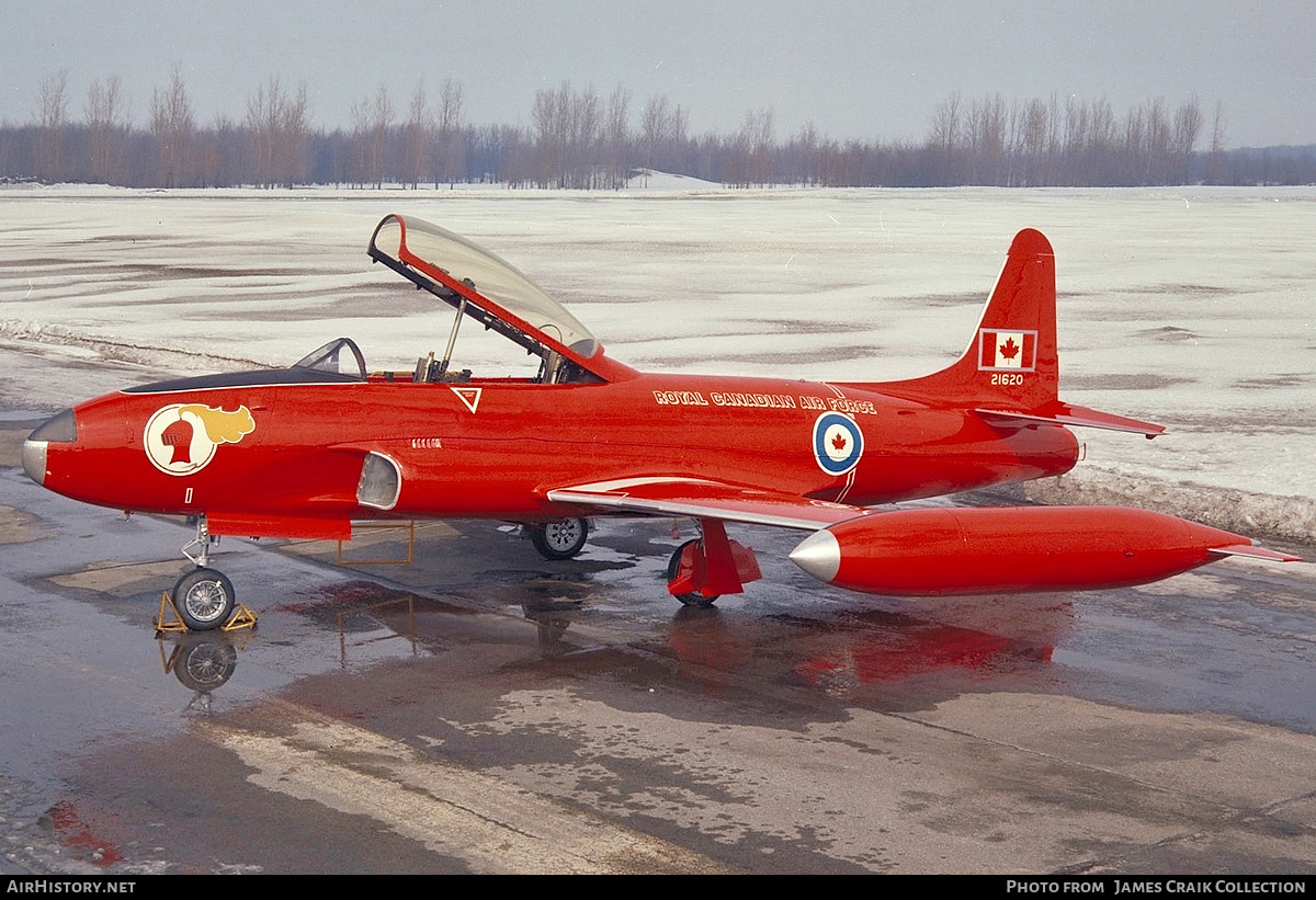 Aircraft Photo of 21620 | Canadair T-33AN Silver Star 3 | Canada - Air Force | AirHistory.net #741441