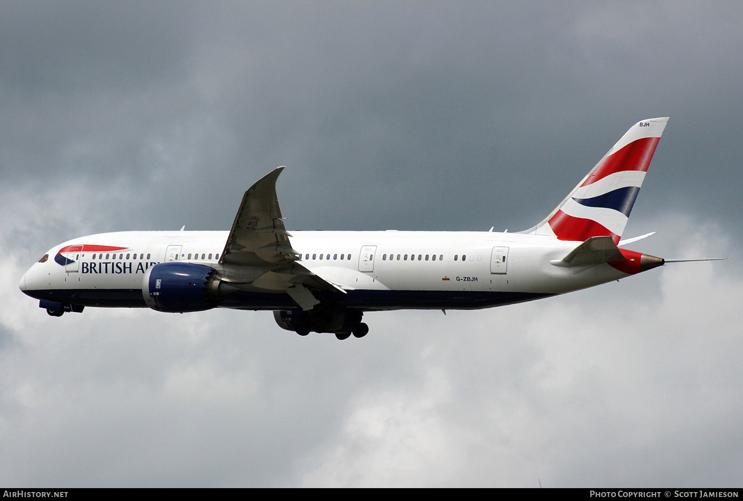 Aircraft Photo of G-ZBJH | Boeing 787-8 Dreamliner | British Airways | AirHistory.net #741443