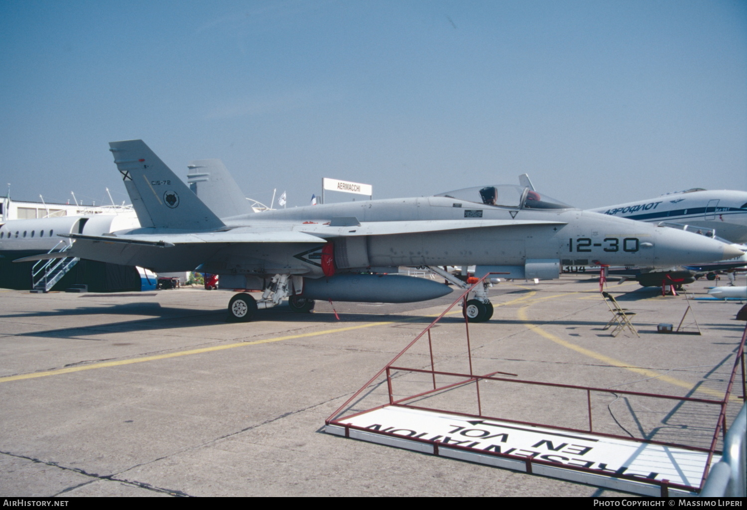 Aircraft Photo of C15-72 | McDonnell Douglas EF-18A Hornet | Spain - Air Force | AirHistory.net #741468