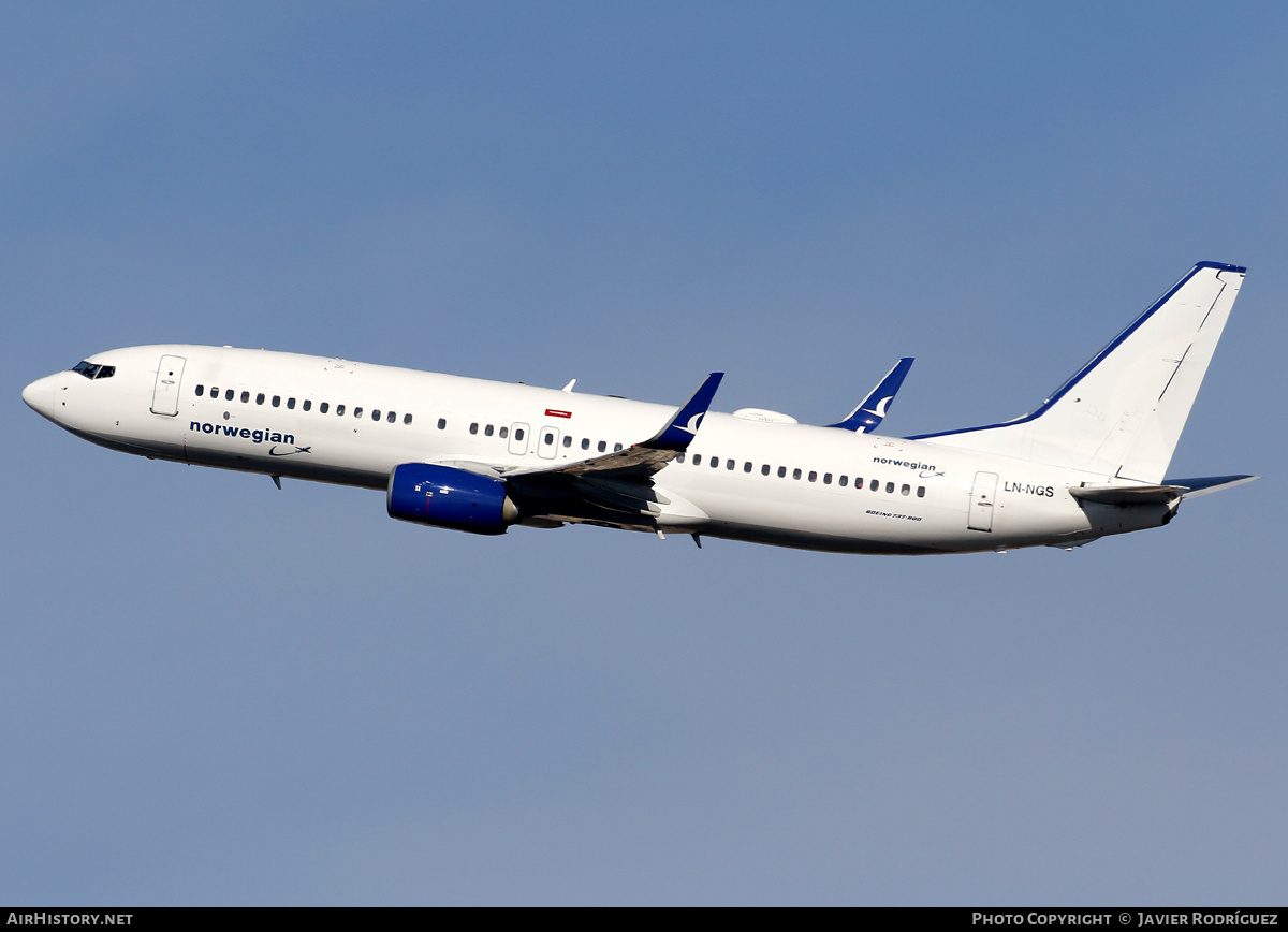 Aircraft Photo of LN-NGS | Boeing 737-8JP | Norwegian | AirHistory.net #741485