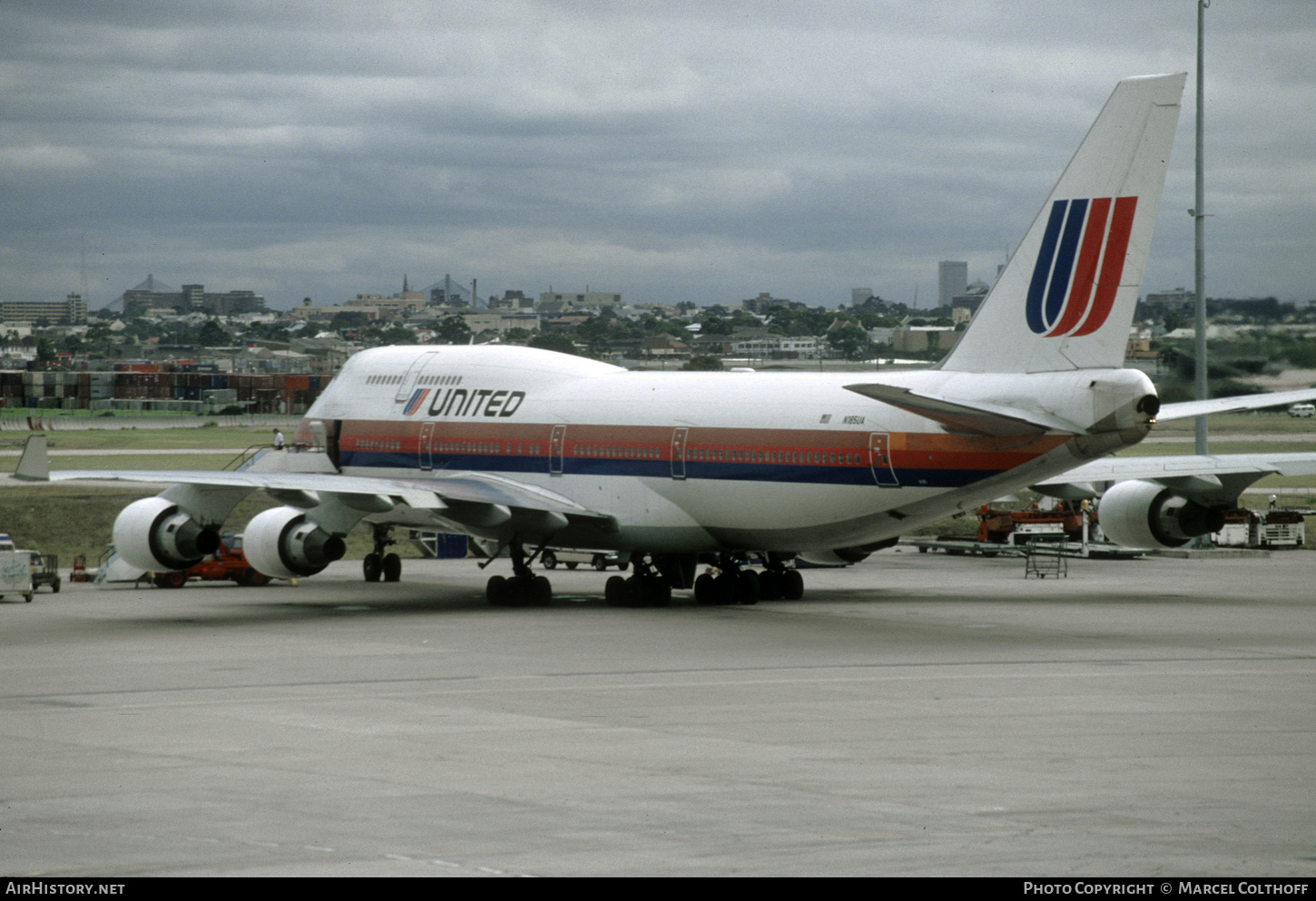 Aircraft Photo of N185UA | Boeing 747-422 | United Airlines | AirHistory.net #741496