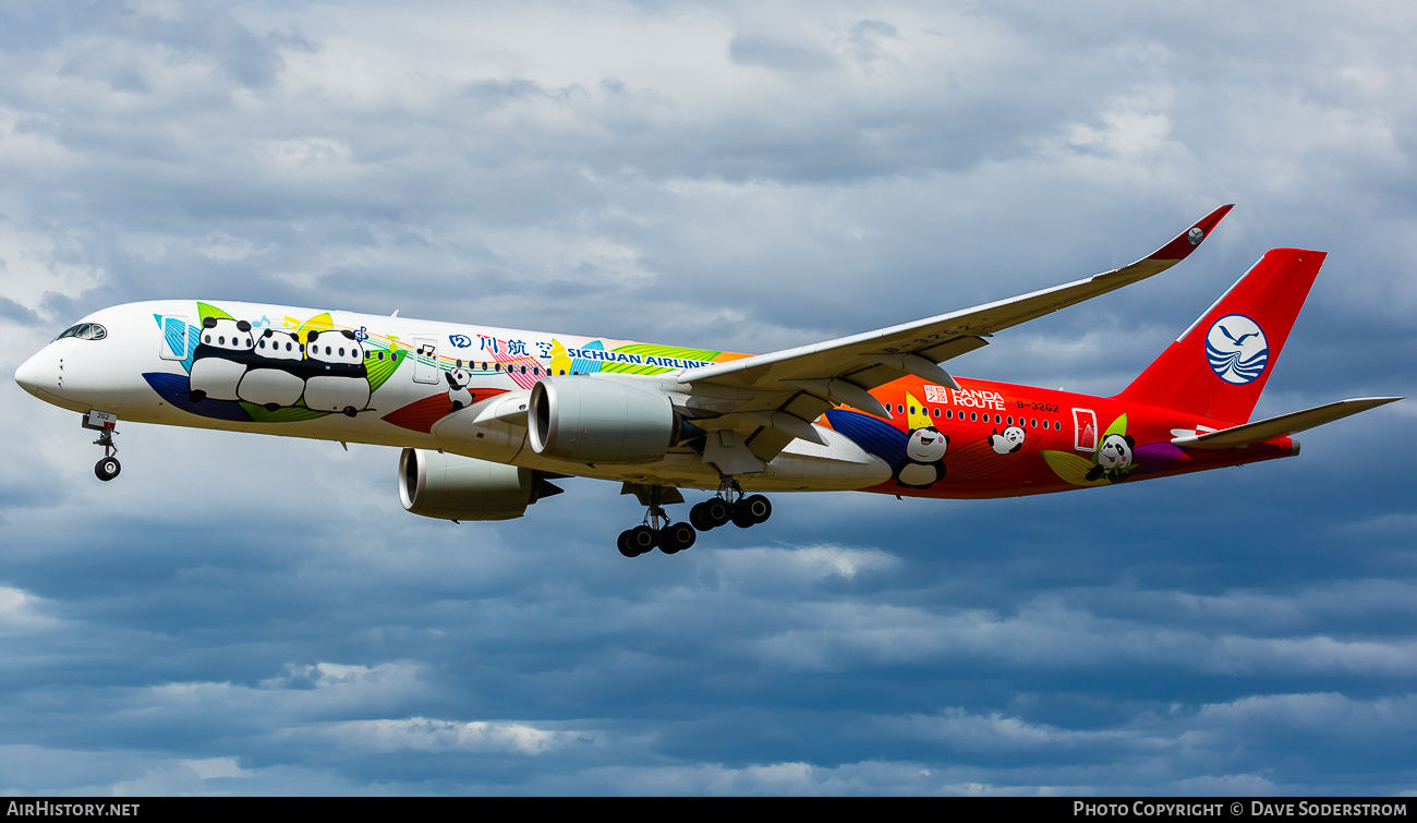 Aircraft Photo of B-32G2 | Airbus A350-941 | Sichuan Airlines | AirHistory.net #741499