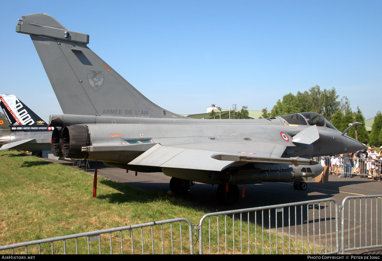 Aircraft Photo of 110 | Dassault Rafale C | France - Air Force | AirHistory.net #741528