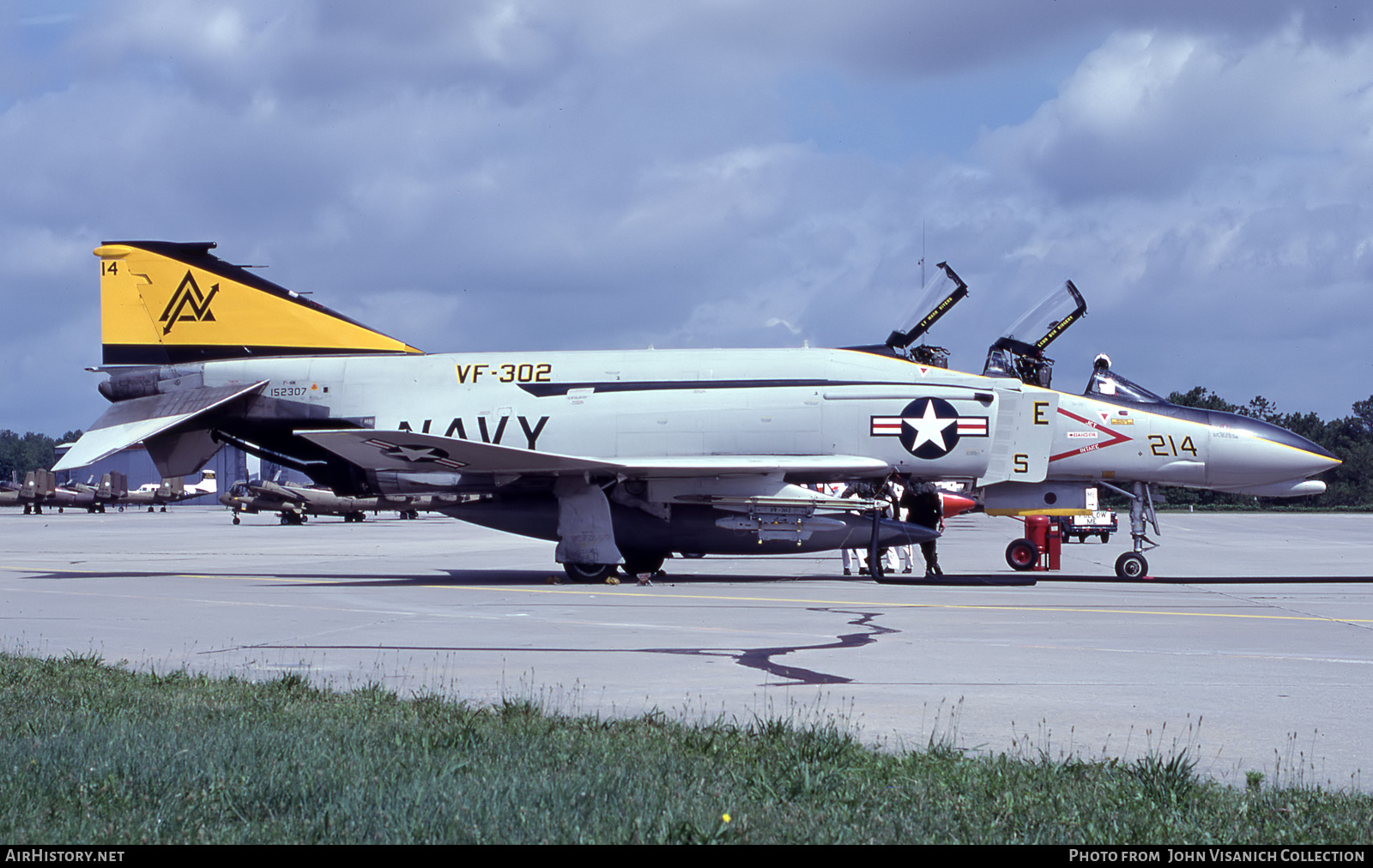 Aircraft Photo of 152307 | McDonnell Douglas F-4N Phantom II | USA - Navy | AirHistory.net #741534