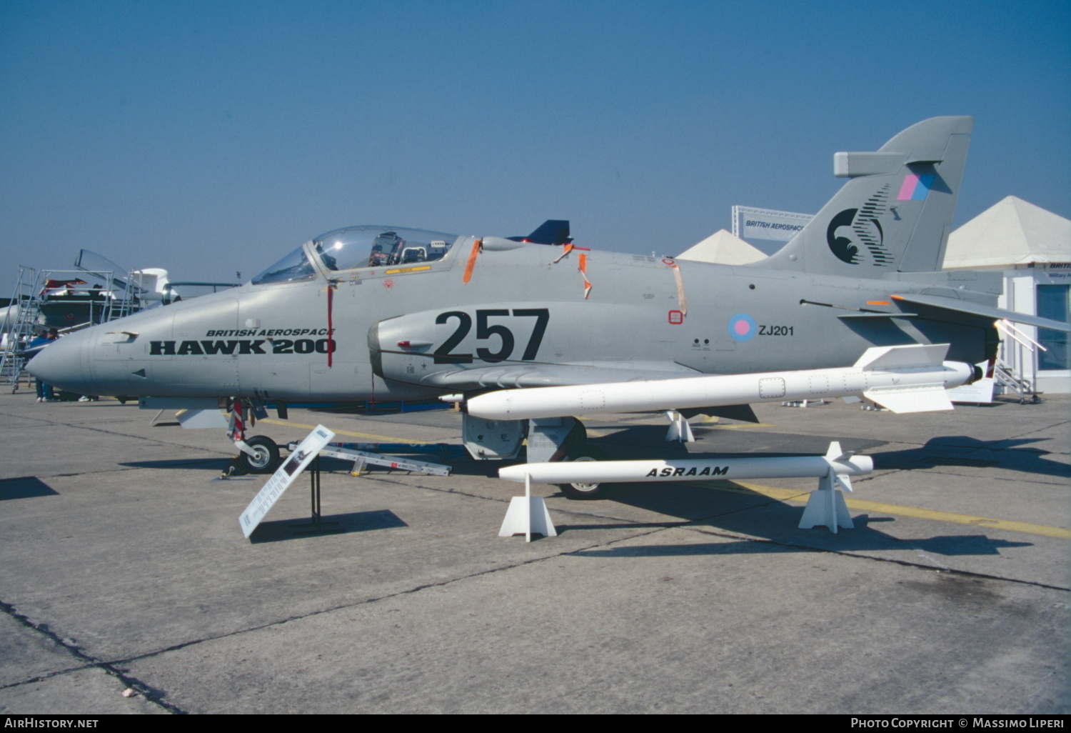 Aircraft Photo of ZJ201 | British Aerospace Hawk 200RDA | UK - Air Force | AirHistory.net #741542