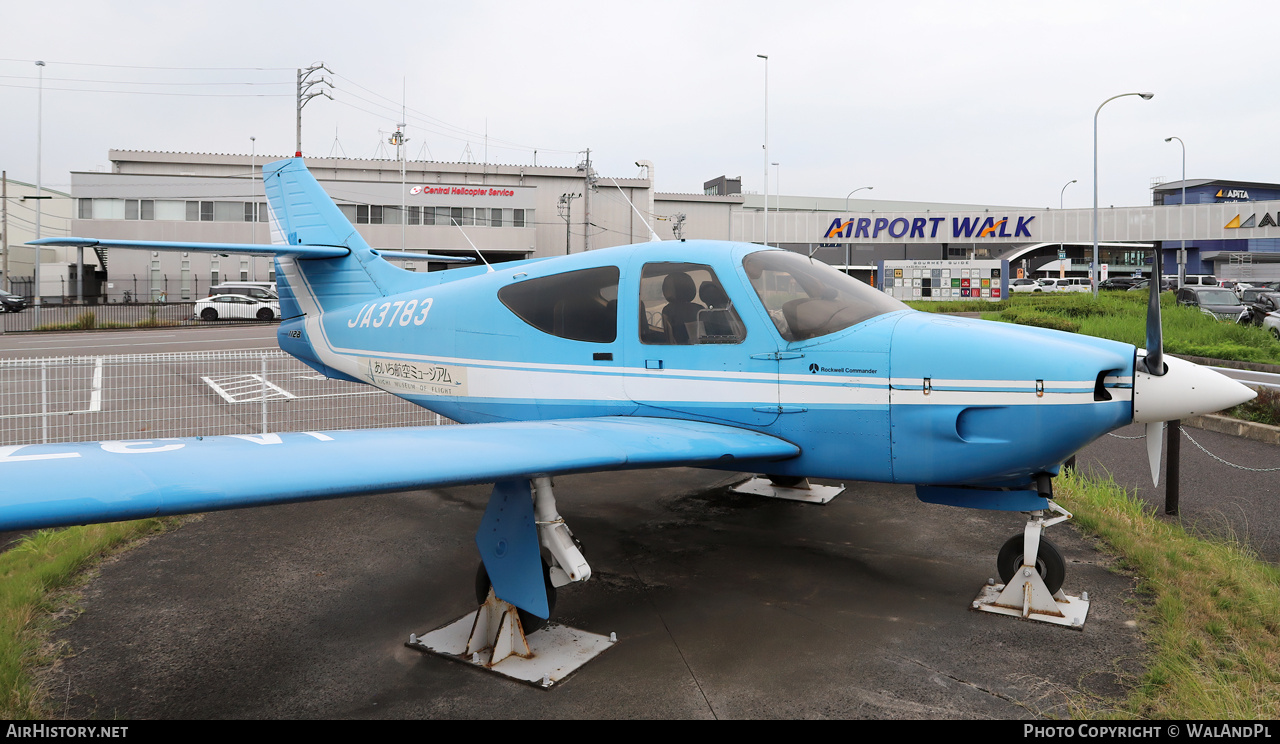 Aircraft Photo of JA3783 | Rockwell Commander 112A | AirHistory.net #741553