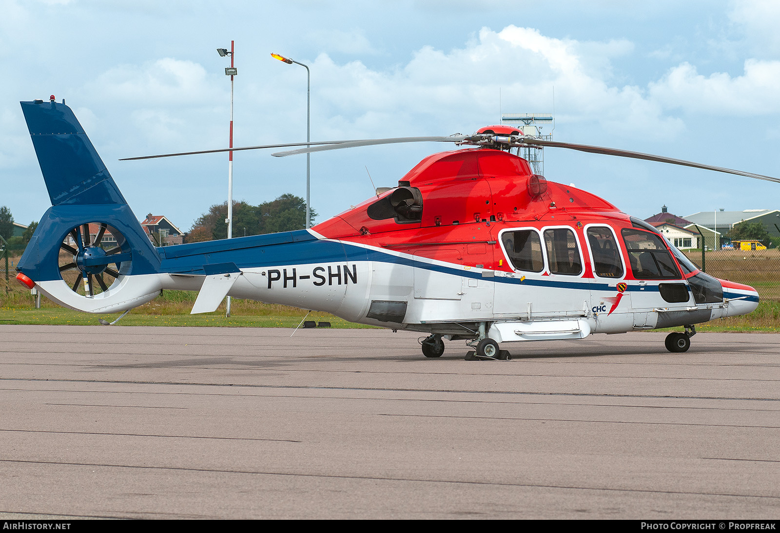 Aircraft Photo of PH-SHN | Eurocopter EC-155B | CHC Helicopters | AirHistory.net #741563