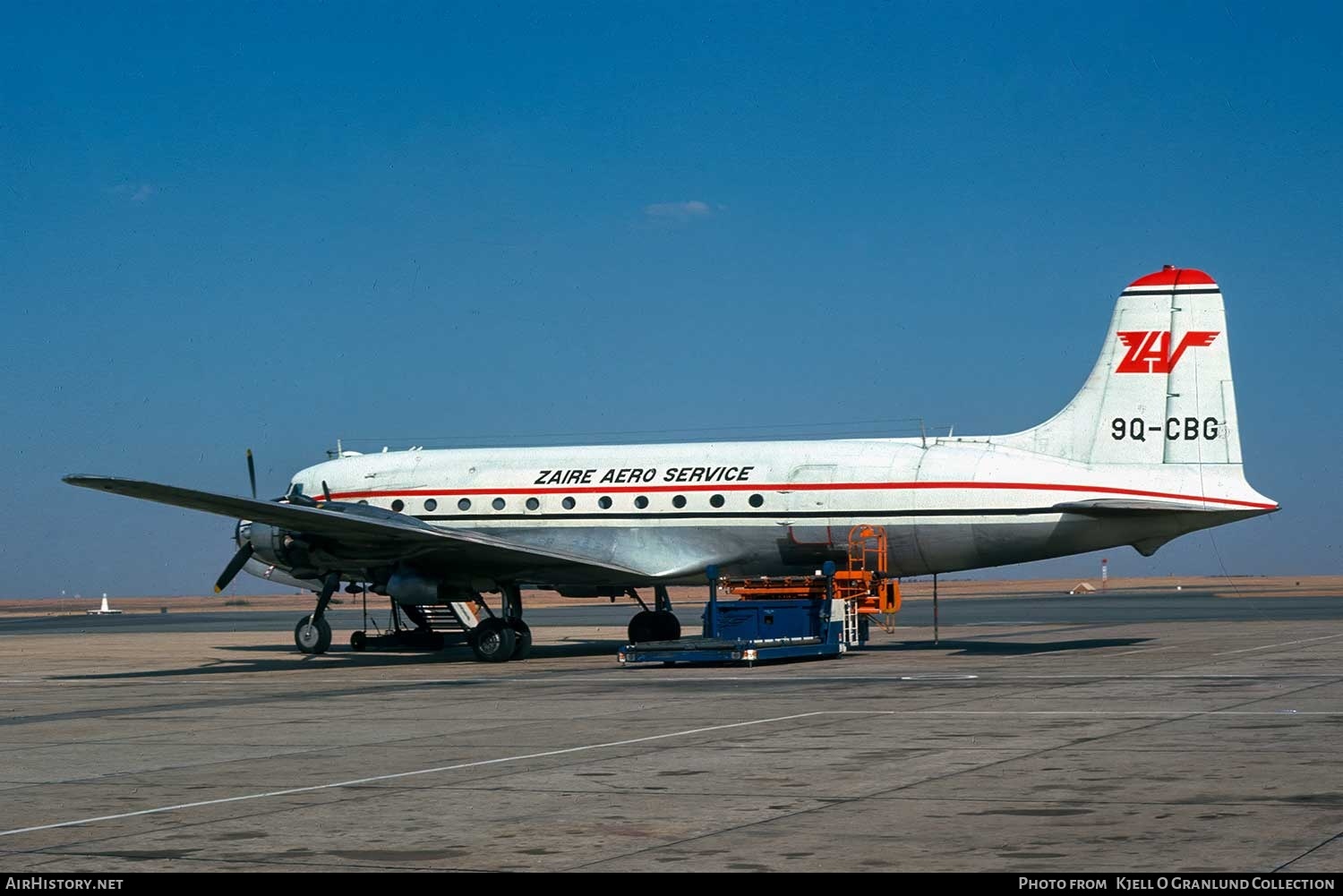 Aircraft Photo of 9Q-CBG | Douglas C-54D Skymaster | Zaire Aero Service - ZAS | AirHistory.net #741567