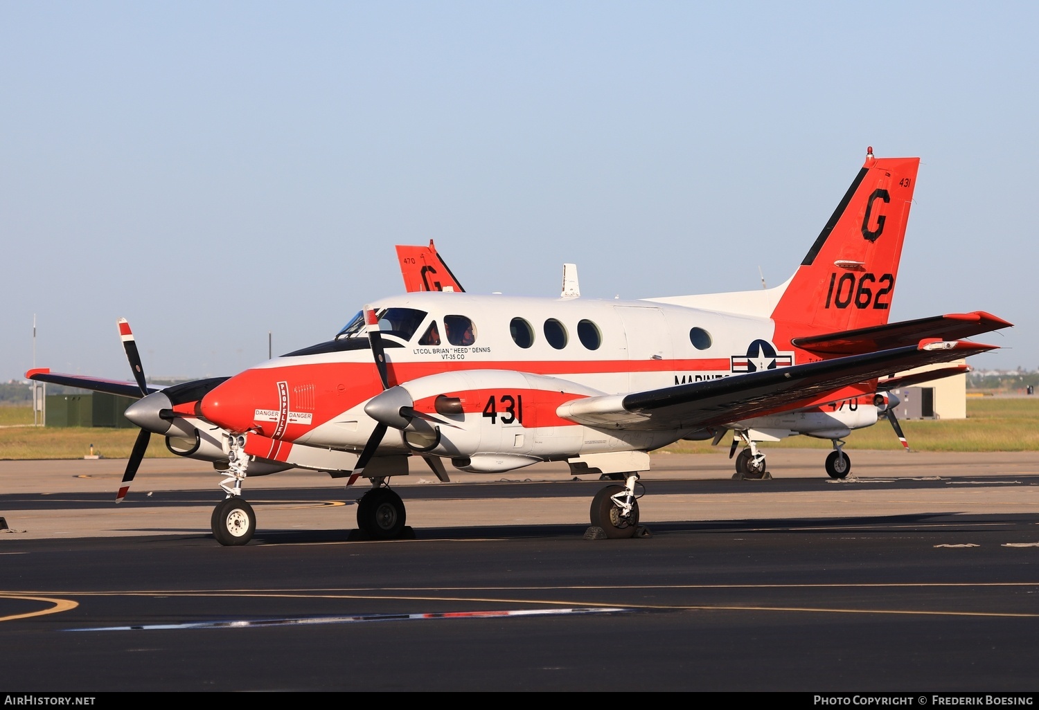 Aircraft Photo of 161062 | Beech T-44C Pegasus | USA - Marines | AirHistory.net #741605