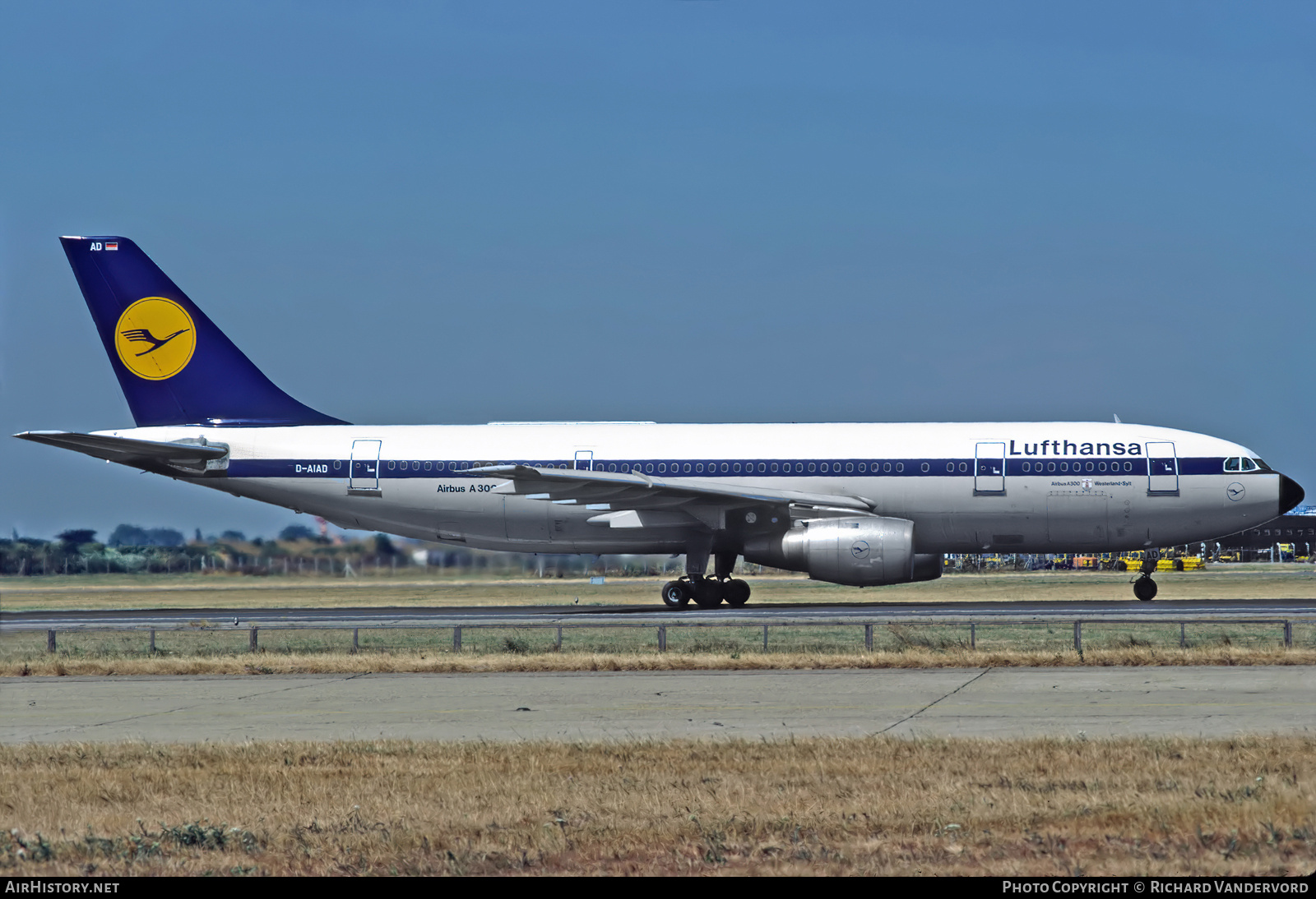 Aircraft Photo of D-AIAD | Airbus A300B2-1C | Lufthansa | AirHistory.net #741608