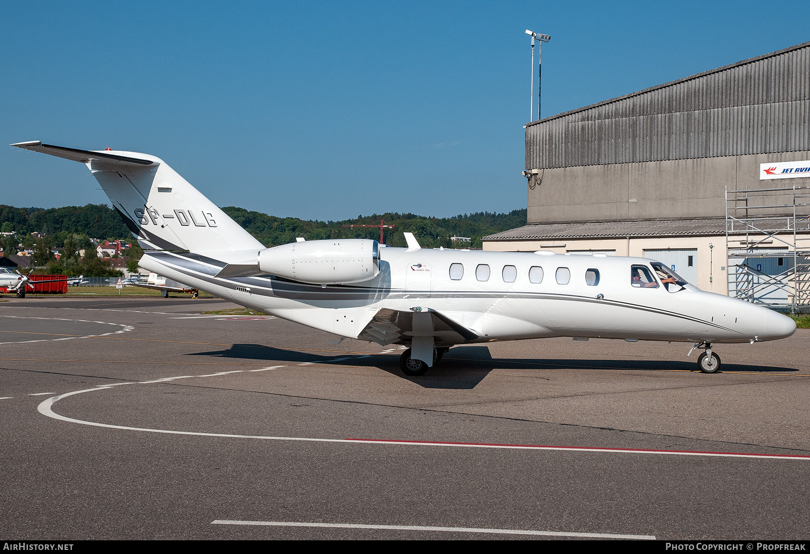 Aircraft Photo of SP-DLB | Cessna 525A CitationJet CJ2+ | AirHistory.net #741622