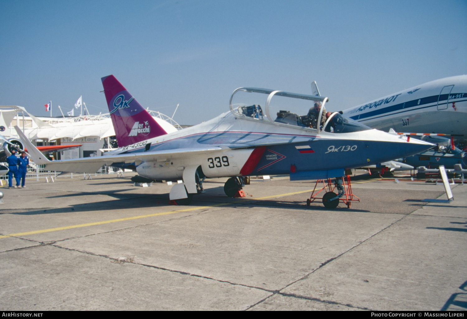 Aircraft Photo of RA-43130 | Yakovlev Yak-130 | Yakovlev Aircraft Corp. | AirHistory.net #741661