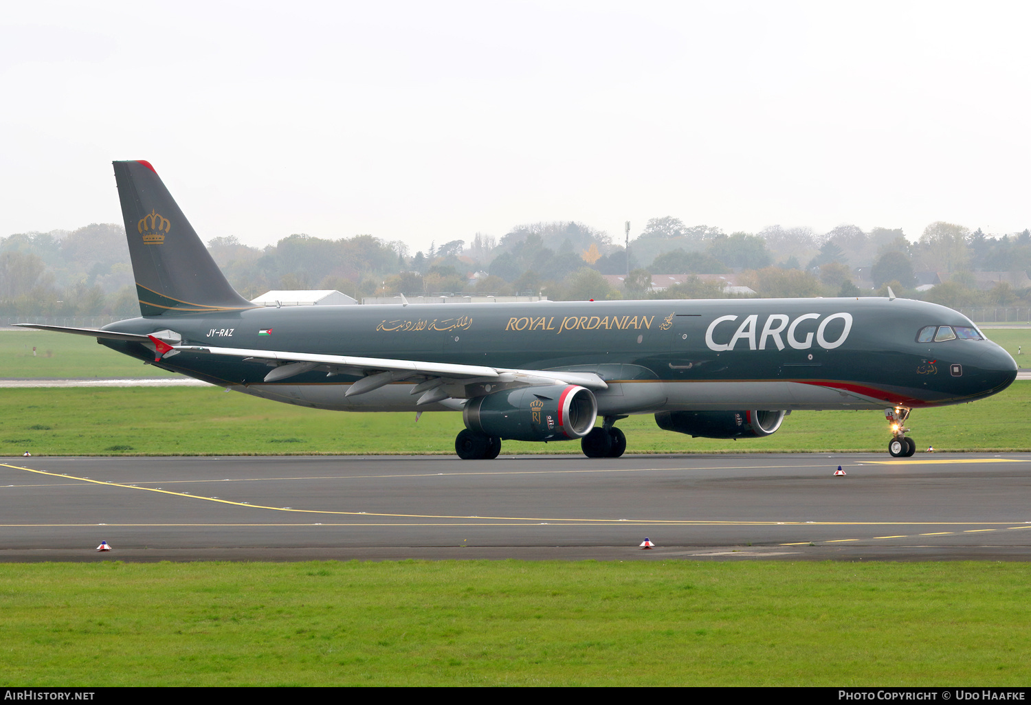 Aircraft Photo of JY-RAZ | Airbus A321-231/P2F | Royal Jordanian Airlines Cargo | AirHistory.net #741665