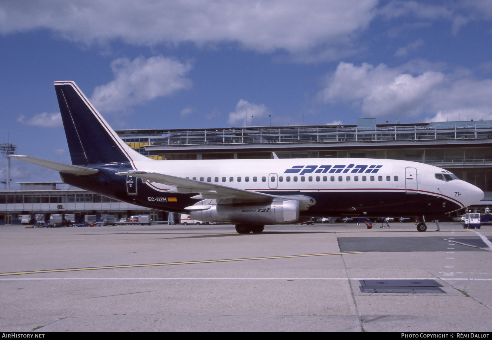 Aircraft Photo of EC-DZH | Boeing 737-2H4 | Spantax | AirHistory.net #741691