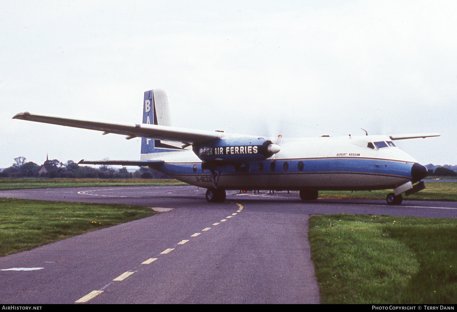 Aircraft Photo of G-BCZG | Handley Page HPR-7 Herald 202 | British Air Ferries - BAF | AirHistory.net #741701