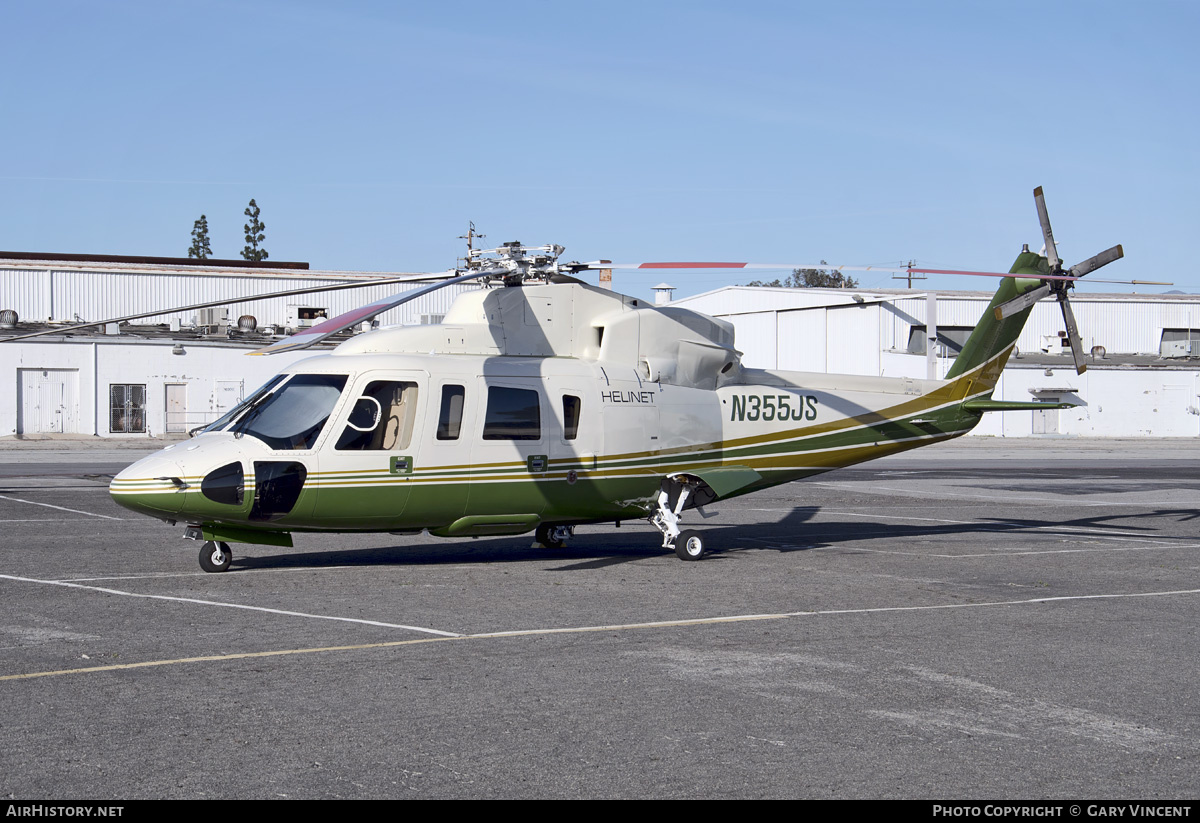 Aircraft Photo of N355JS | Sikorsky S-76C | Helinet Aviation Services | AirHistory.net #741742