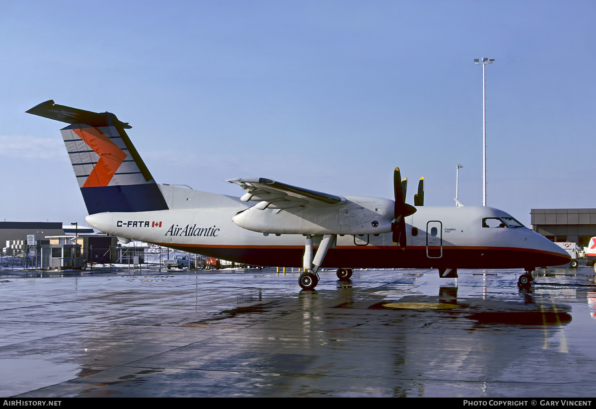 Aircraft Photo of C-FATA | De Havilland Canada DHC-8-102 Dash 8 | Air Atlantic | AirHistory.net #741749