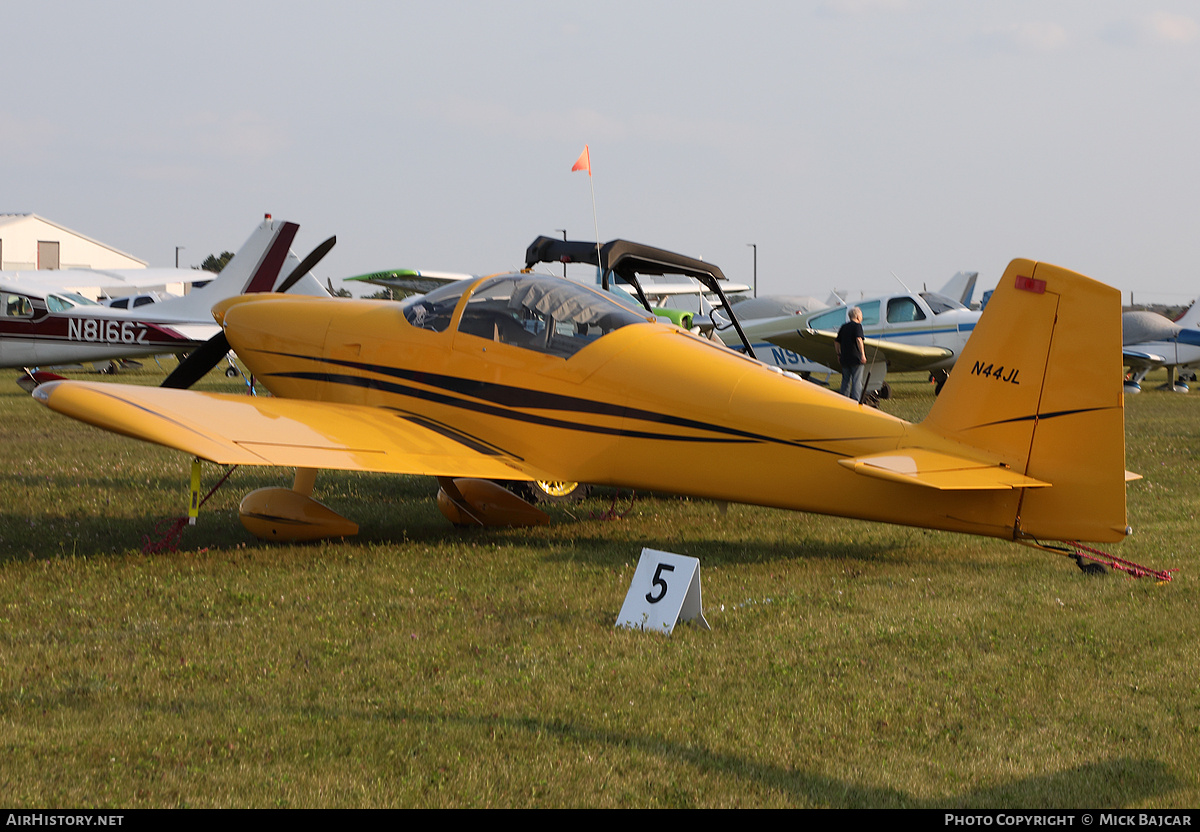 Aircraft Photo of N44JL | Van's RV-7 | AirHistory.net #741784