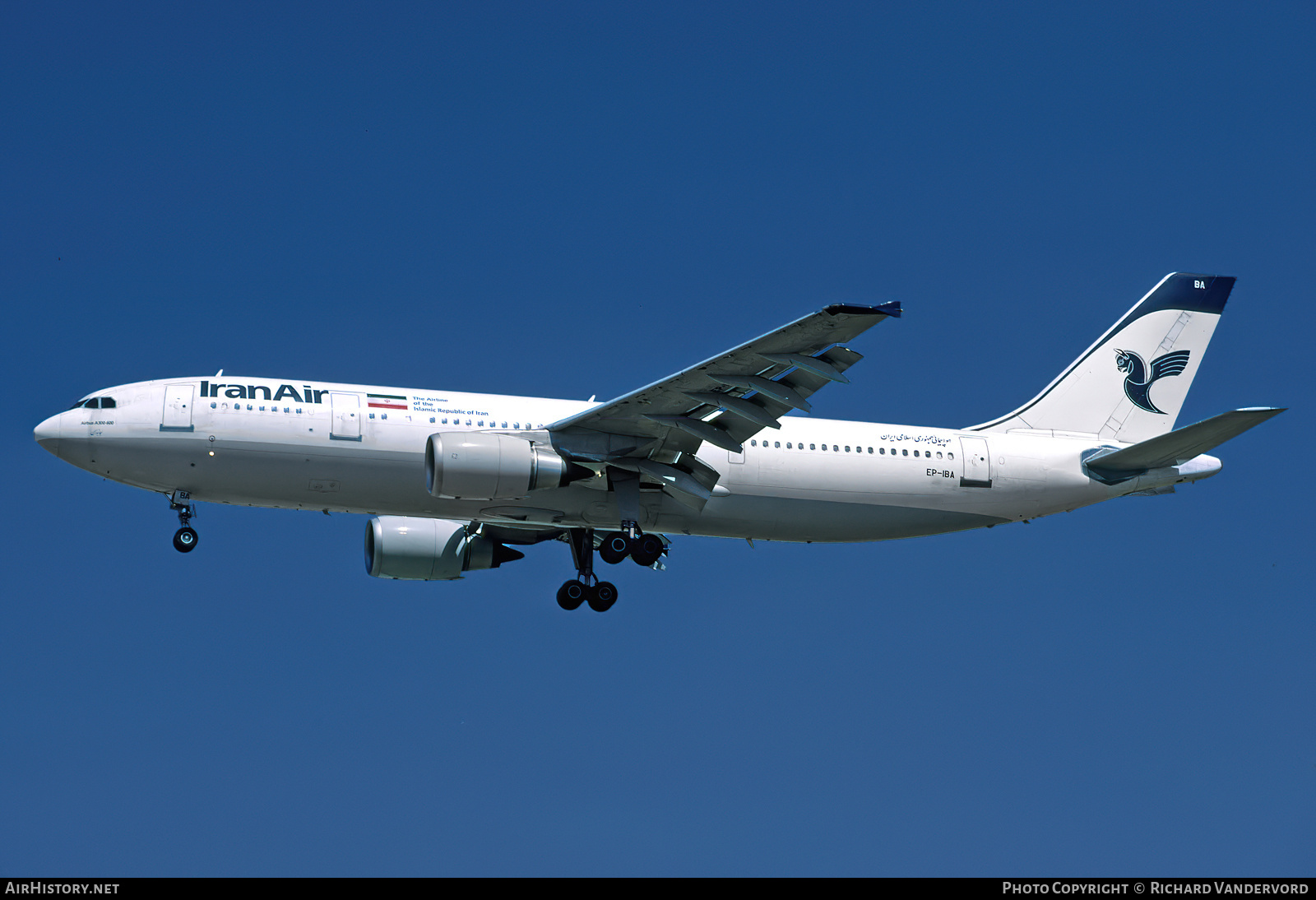 Aircraft Photo of EP-IBA | Airbus A300B4-605R | Iran Air | AirHistory.net #741796