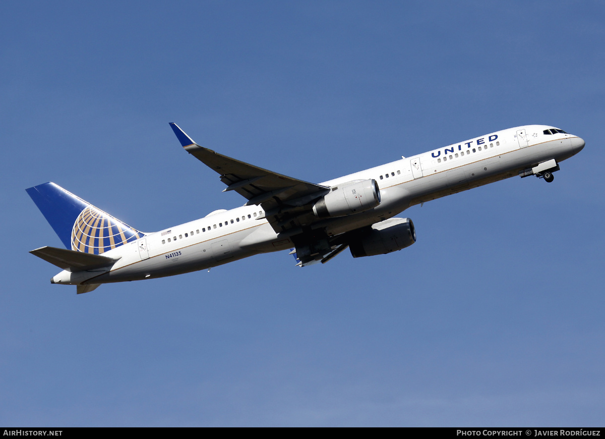 Aircraft Photo of N41135 | Boeing 757-224 | United Airlines | AirHistory.net #741800
