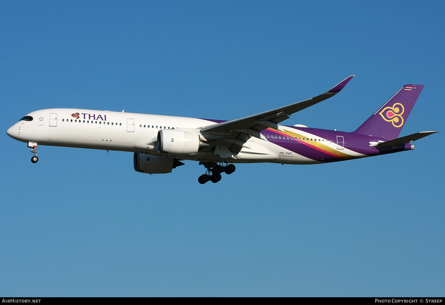 Aircraft Photo of HS-THT | Airbus A350-941 | Thai Airways International | AirHistory.net #741802